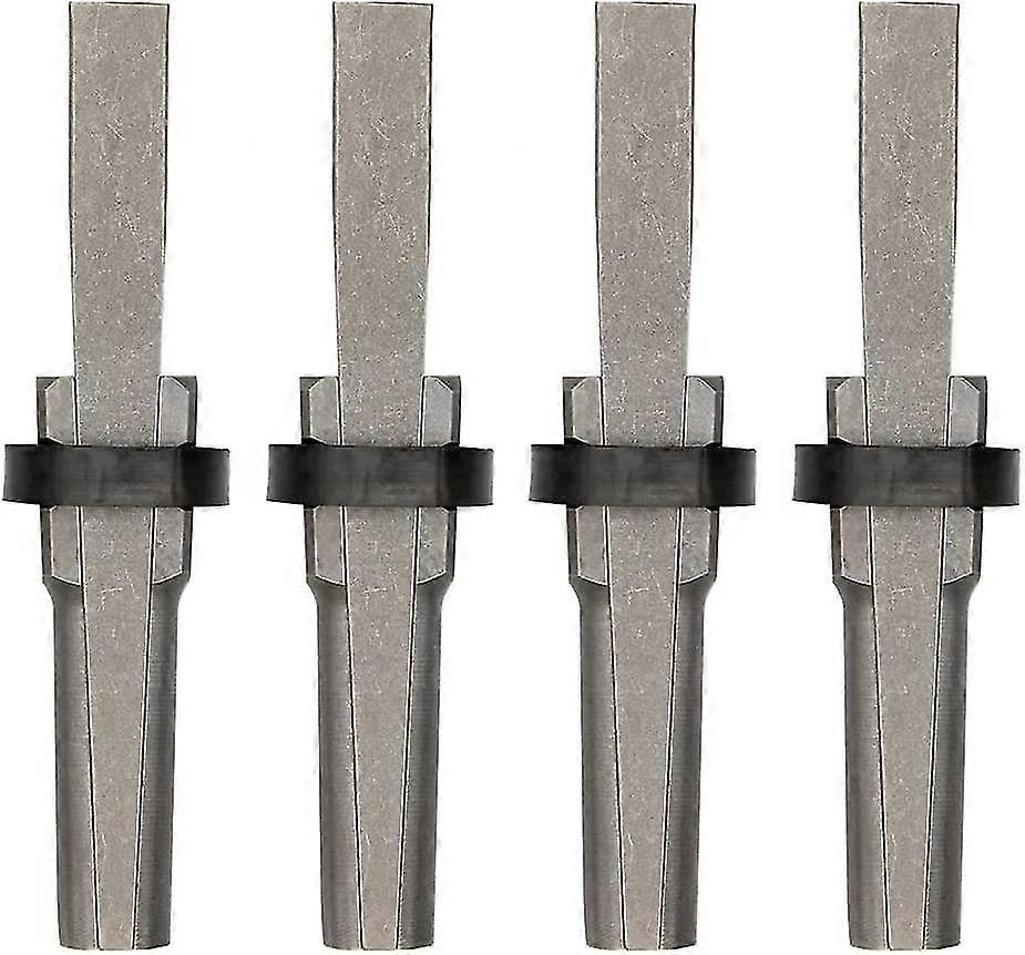 23mm Plug Wedge And Feather Wedges Concrete Marble Granite Rock Stone Splitter Hand Tool;190mm Long, Large Size;wedge Splitter(4 Sticks)