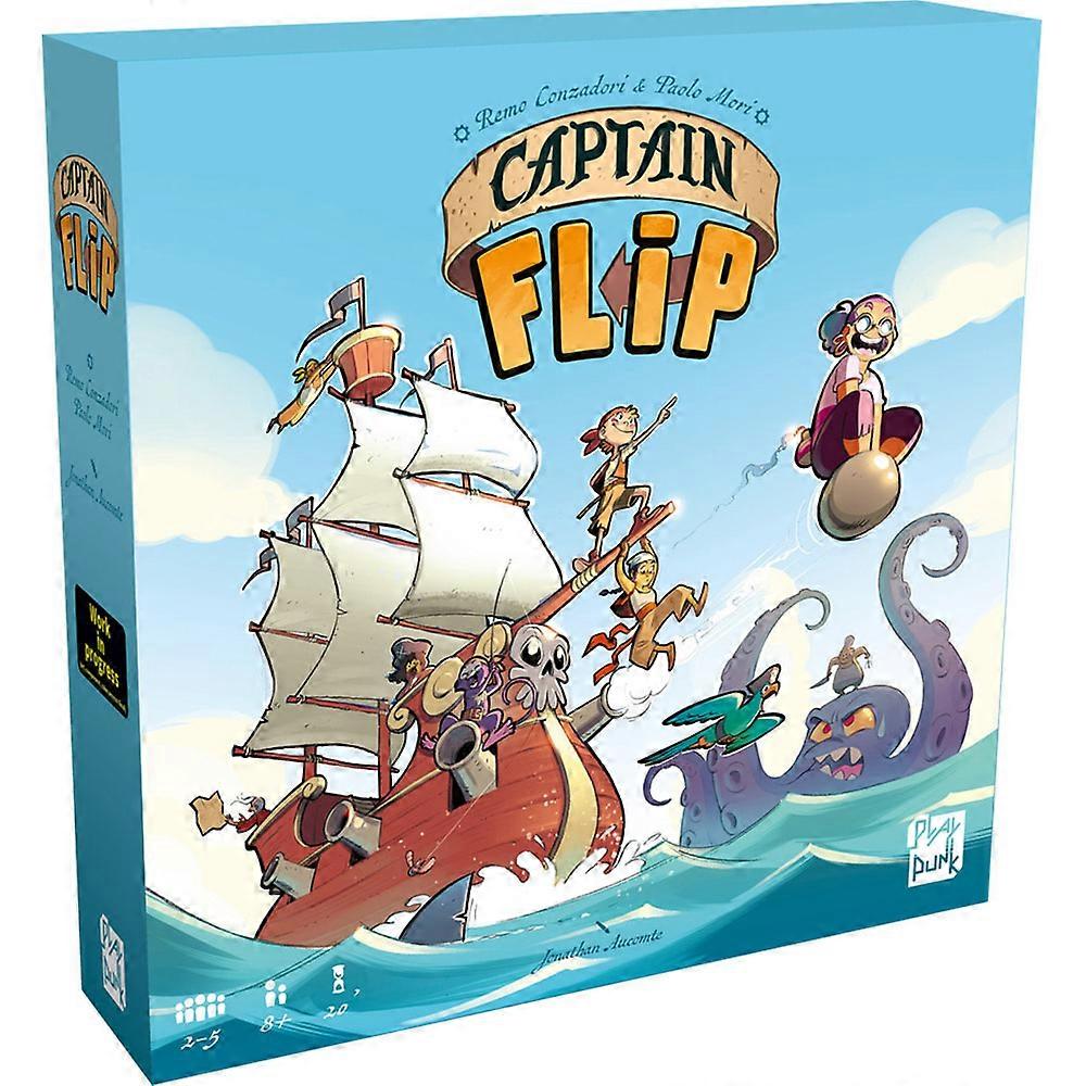 Captain Flip Strategy Game with High-Seas Pirate Adventures and Fun Challenges