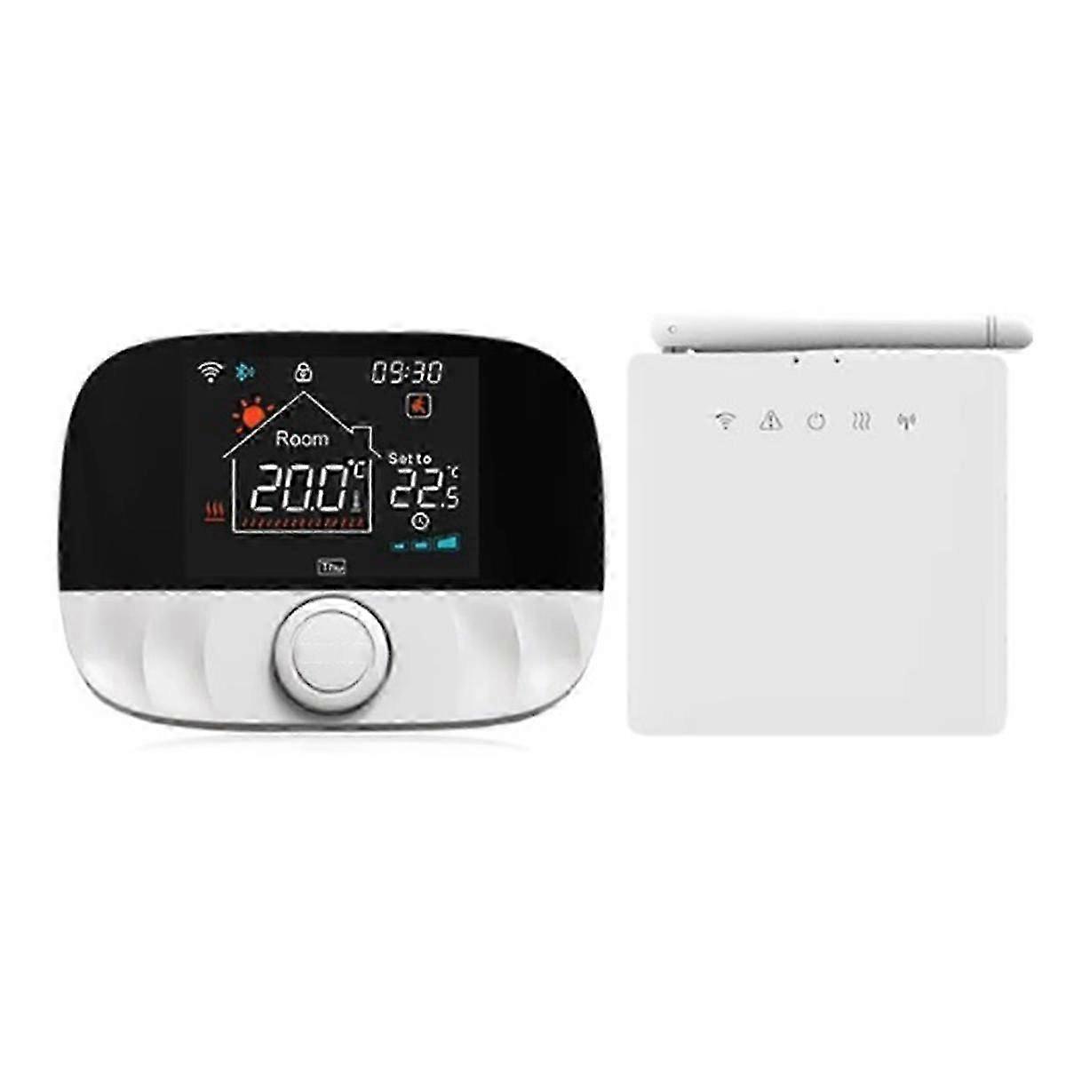 Smart Rf433 Wireless Thermostat Wifi Programmable Temperature Controller For Room Gas Boiler And Vo
