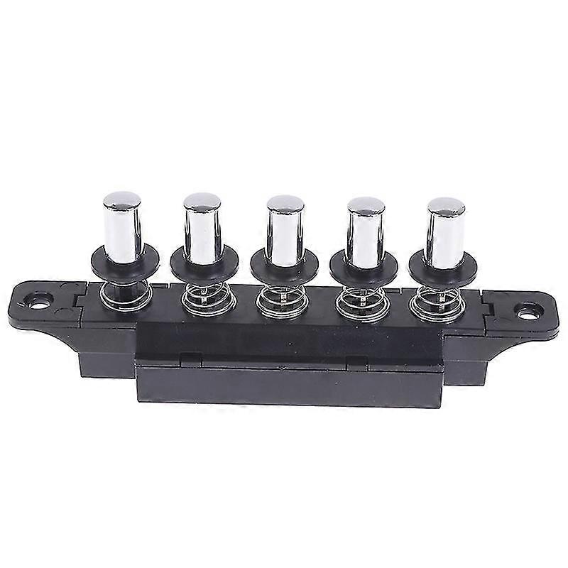 Five-position plug-in button switch for range hood five-position silver switch  S2024123012685