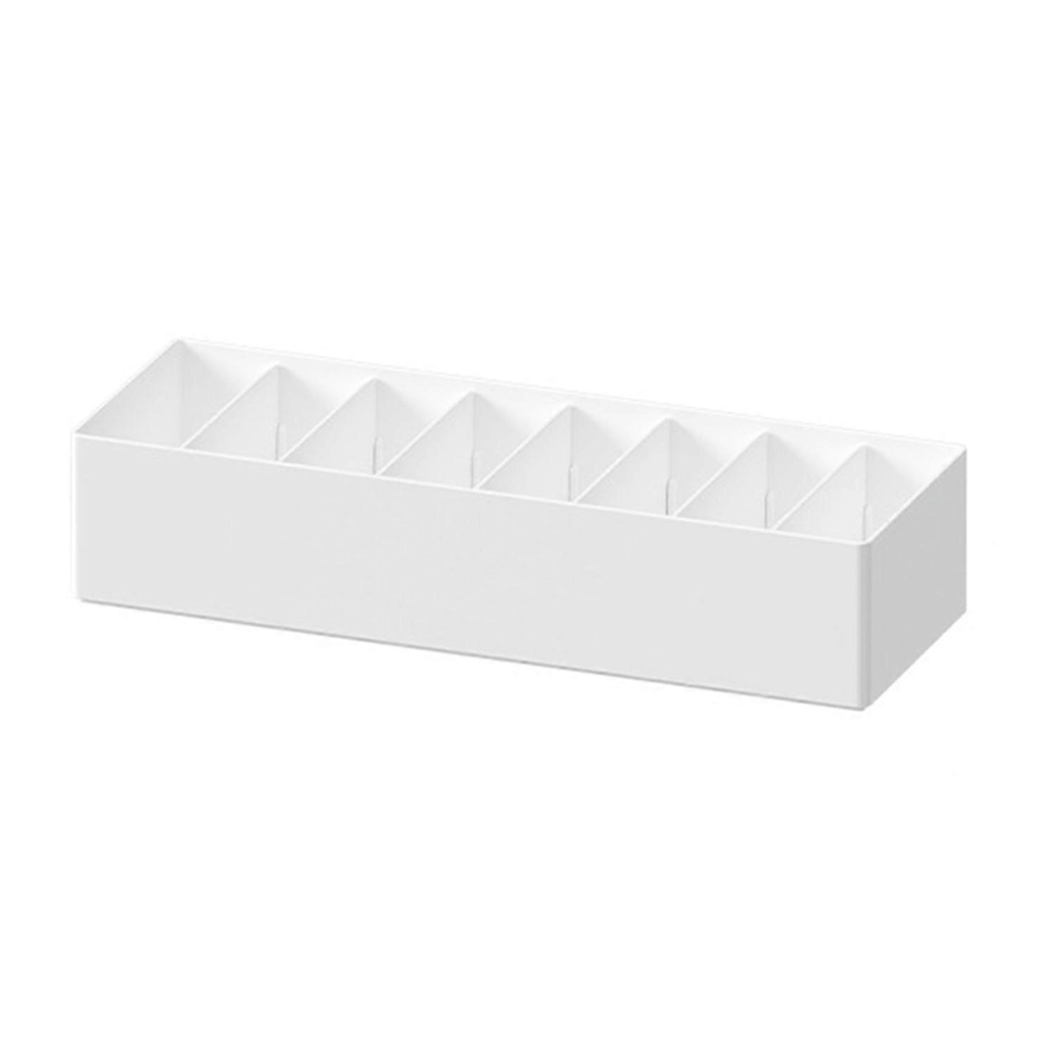 Large Cable Organizer Box with Wire Ties Large Capacity Multi-compartments Stackable Multipurpose
