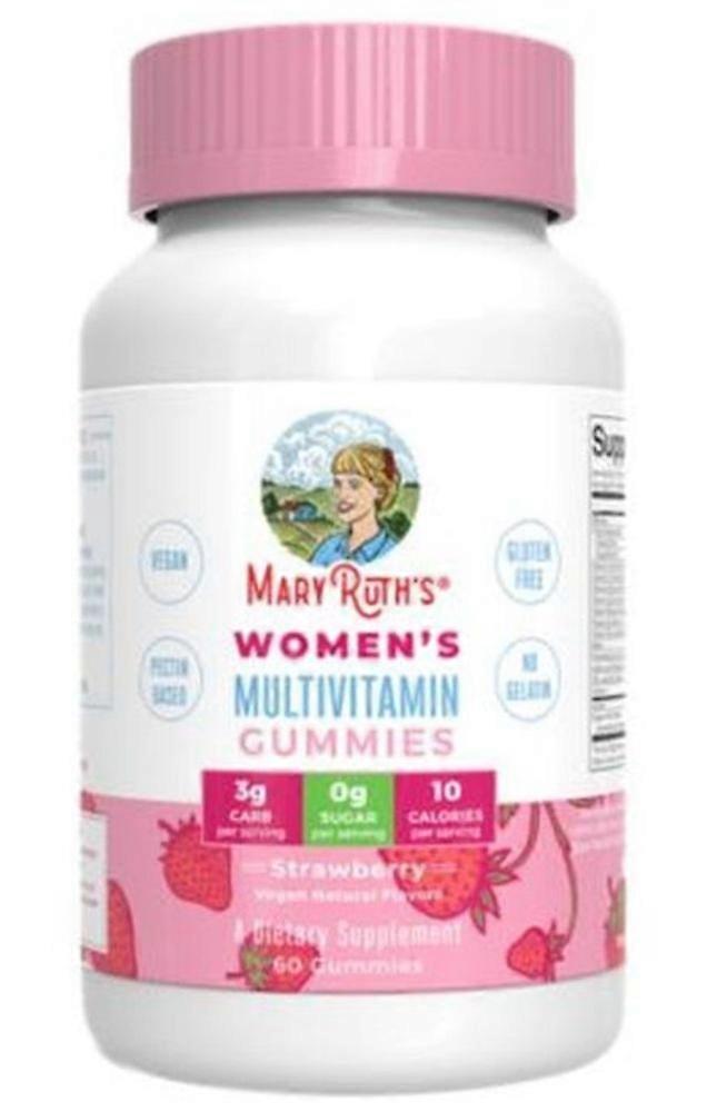 Strawberry-Flavored Multivitamin Gummies for Women - 60 Count