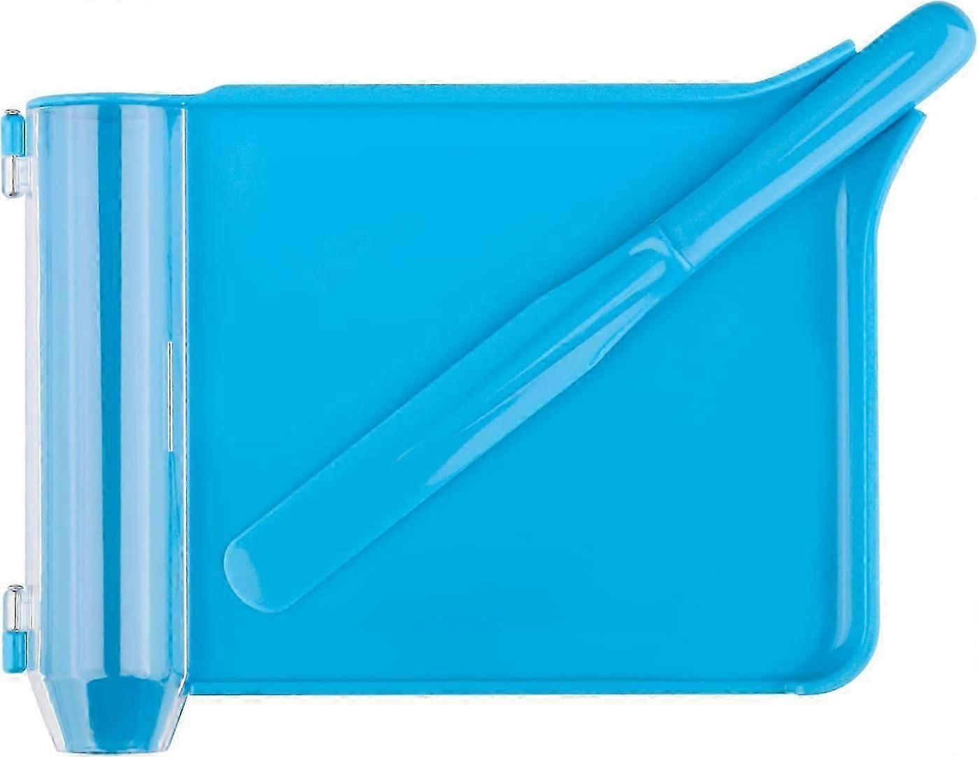 Pill Counting Tray, Right Hand Pill Counter with Spatula (Light Blue)-Good