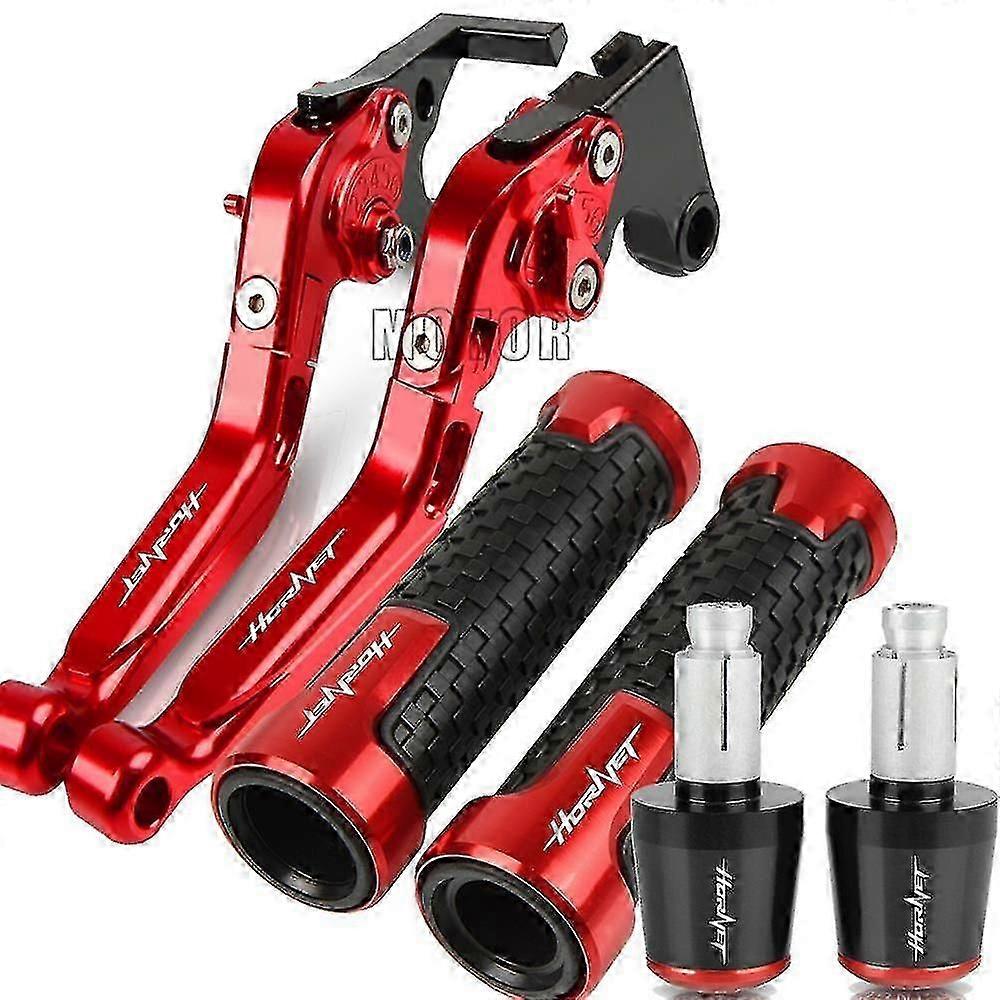 unico 2023 Nuovo compatibile con Honda Cb599 Cb600f Hornet 1998-2006 1999 2000-2003 Leva frizione freno moto Manopole manubrio Manopole Maniglia Manopole