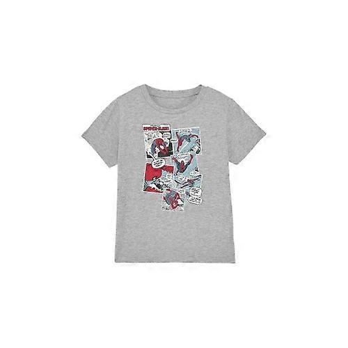Spider-Man Childrens/Kids Panel Collage T-Shirt