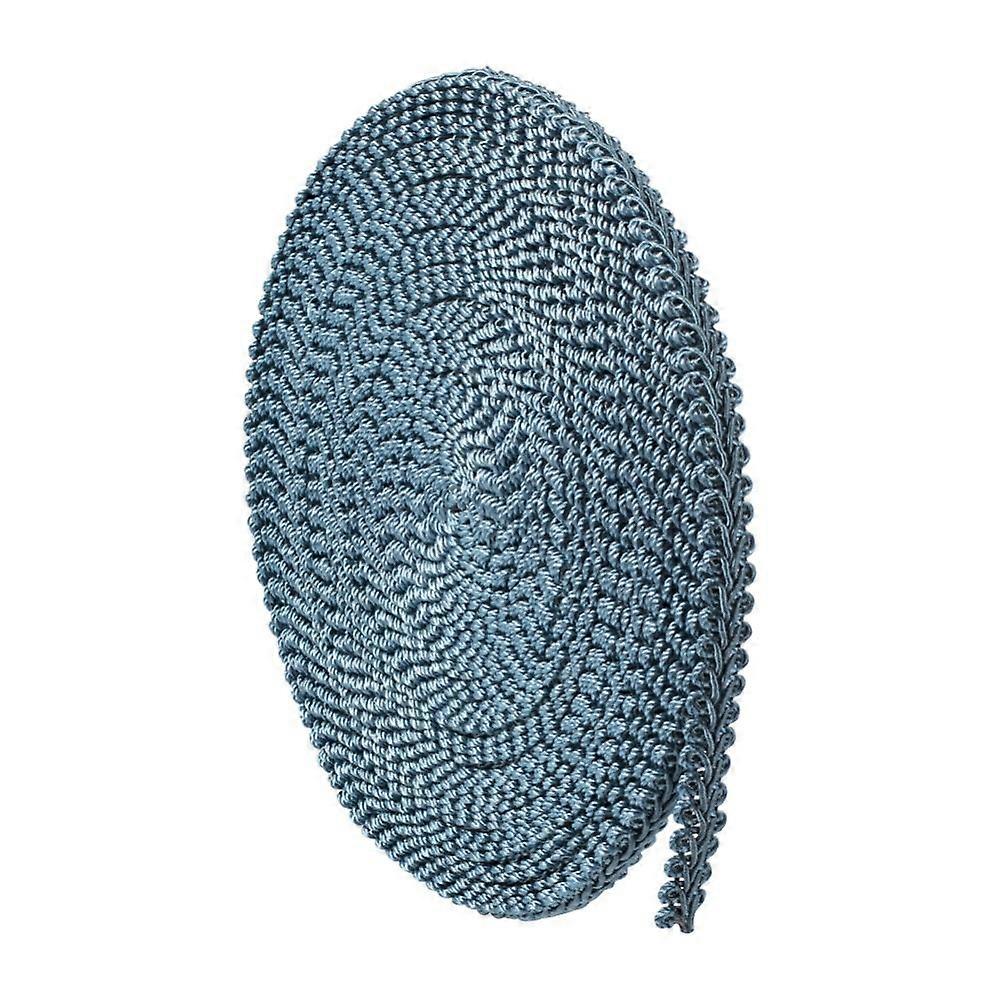 Polyester Ribbon Steel Blue 13~14x2mm about 14m/card