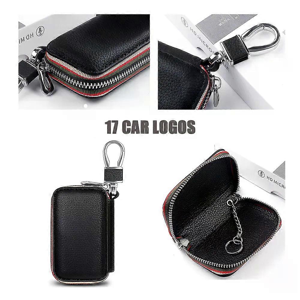 Leather Car Remote Key Cover Case Shell Wallet For Renault DACIA Duster Captur Kadjar Megane 2 3 Scenic Logan Fluence Loguna Zoe