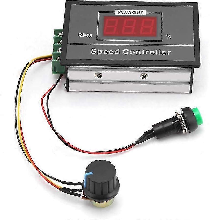 PWM DC Motor Speed Controller, 30A, 6-60V, Stepless Control for Various Voltages