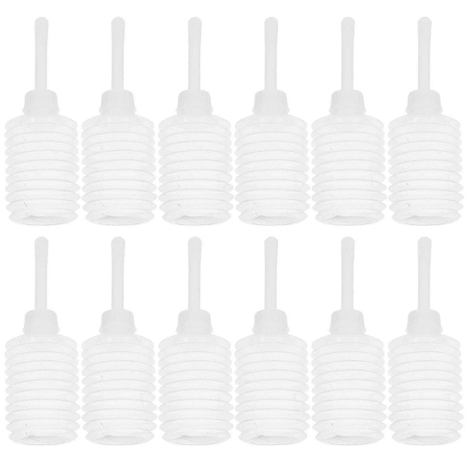10 Pcs 200ml Portable Disposable Clear Enema Douche Applicator Bottle Anal Applicator Cleaning Tool