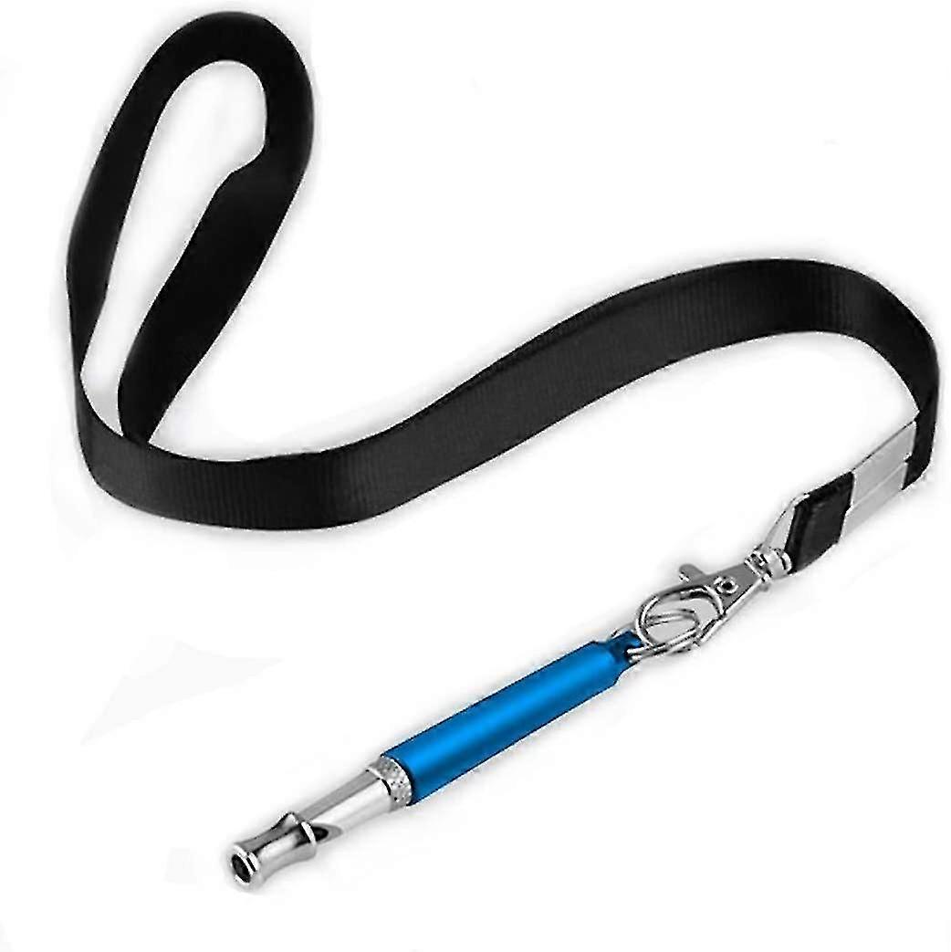 Adjustable Height Dog Whistle With Ultrasonic Training Aid Prevent Barking1pcs,blue)