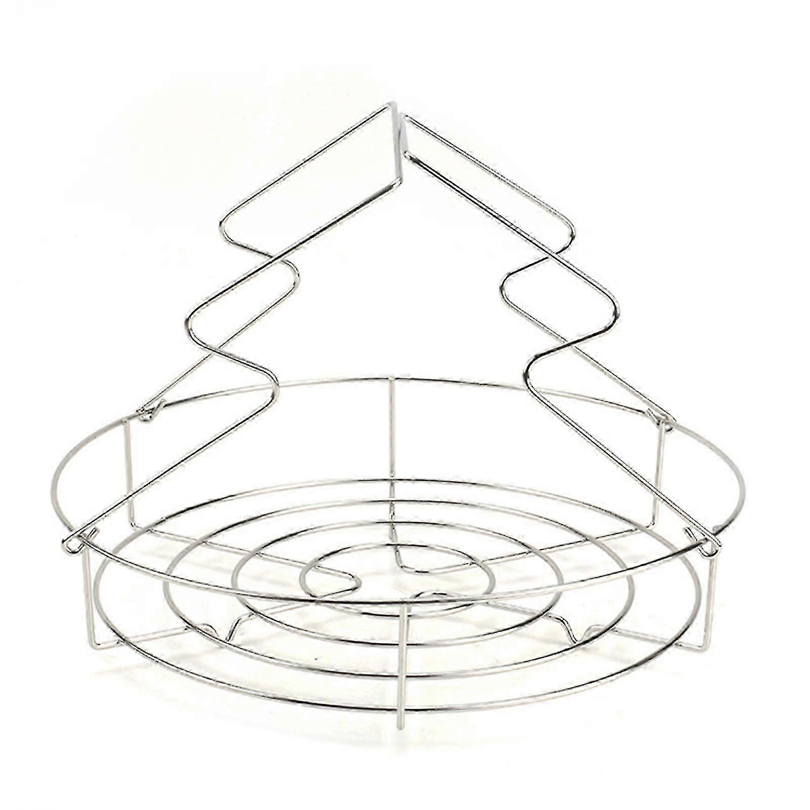 Stainless Steel Steaming Rack With Foldable Handle Design For Multifunction Household Accessories