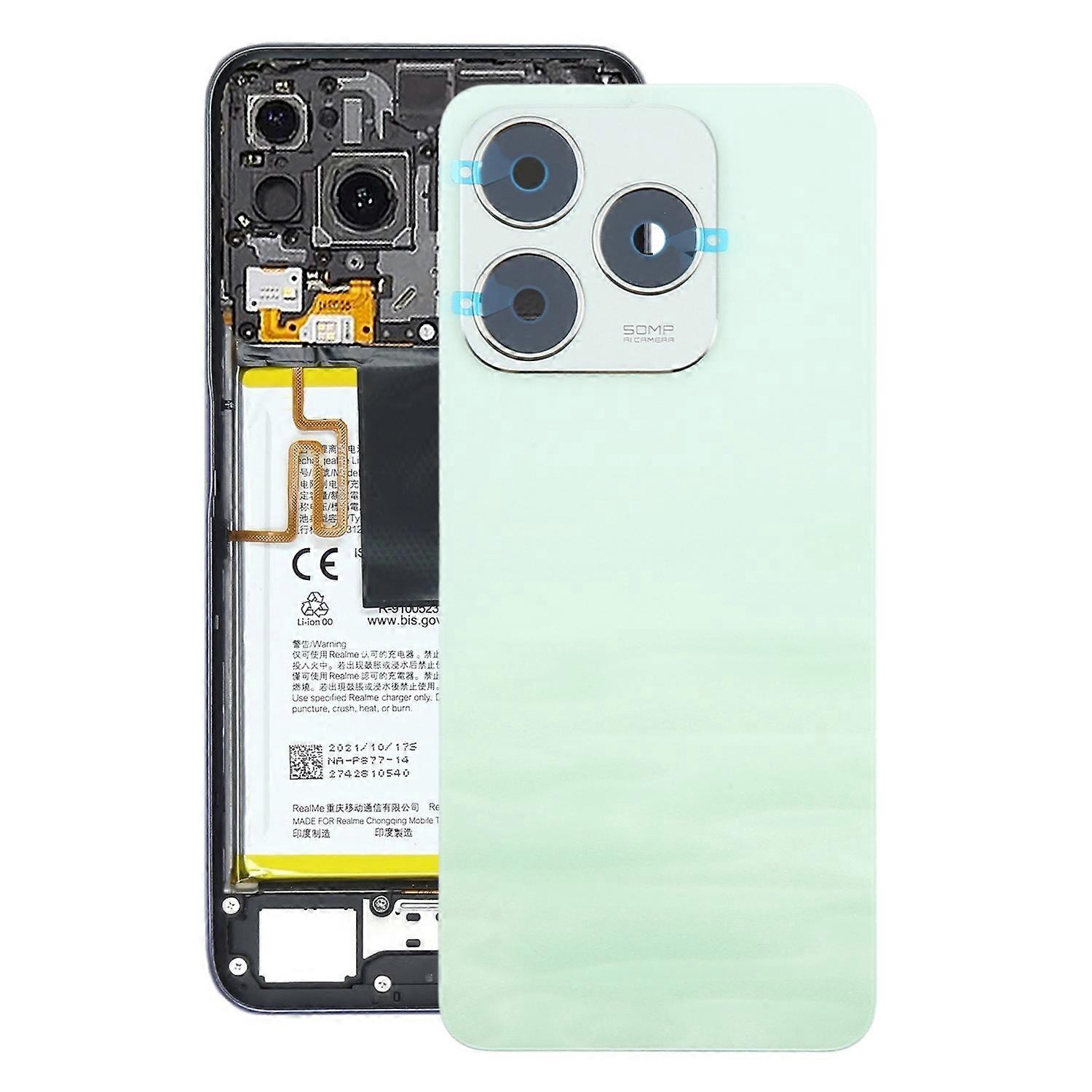 Original Battery Cover with Camera Lens For Realme C63