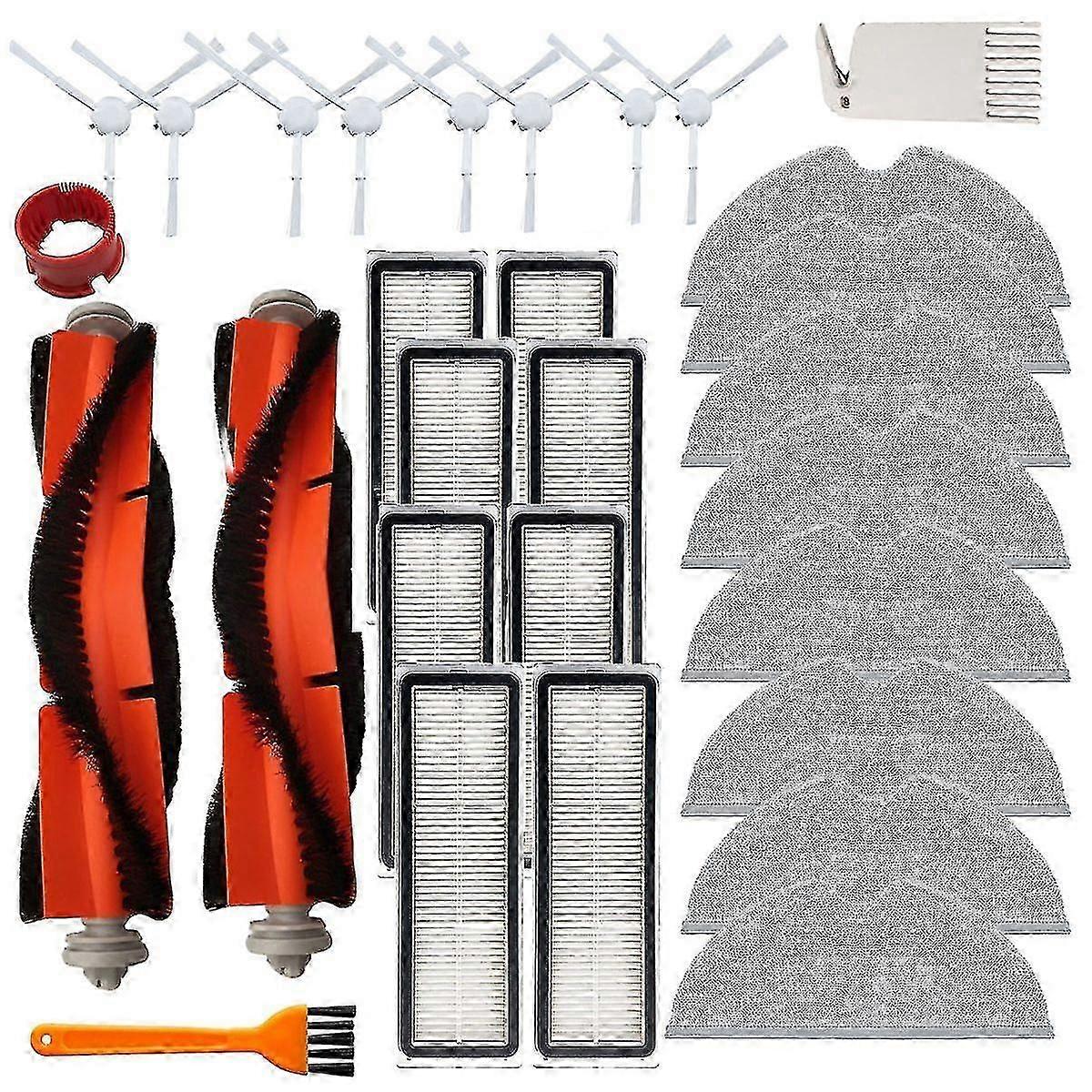 29pcs Hepa Filter Main Brush Mop Cloth Replacement Kits