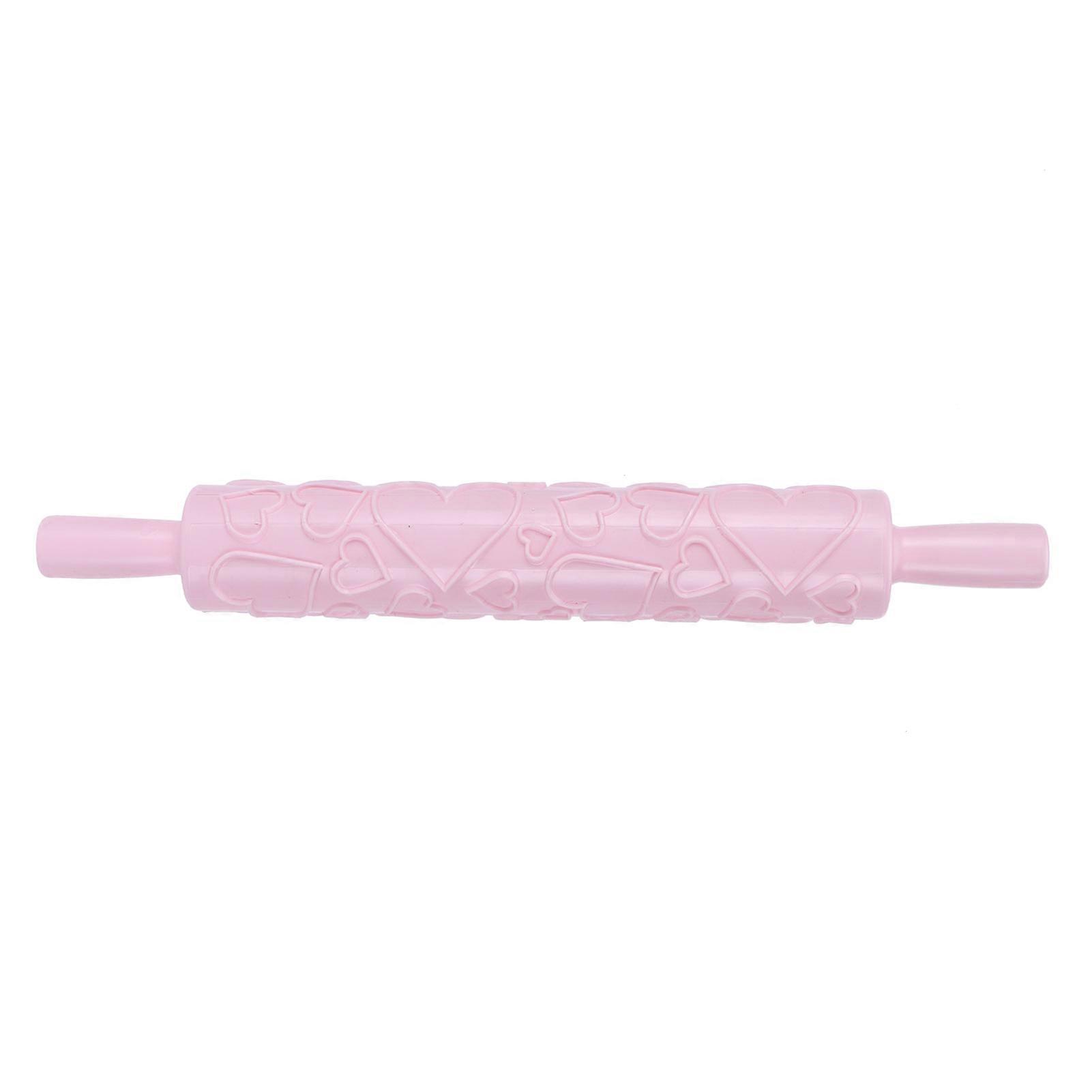 Rolling Pin, Plastic, Heart Shape, Fondant Roller