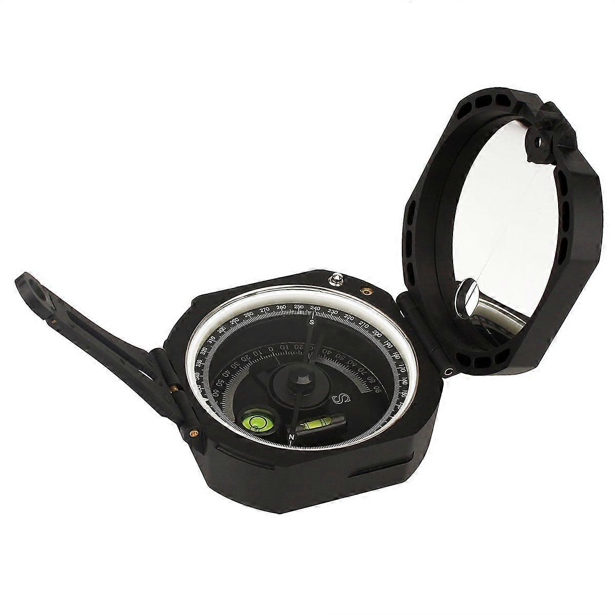 Multi-purpose lens sighting fluorescent compass for hunting hiking