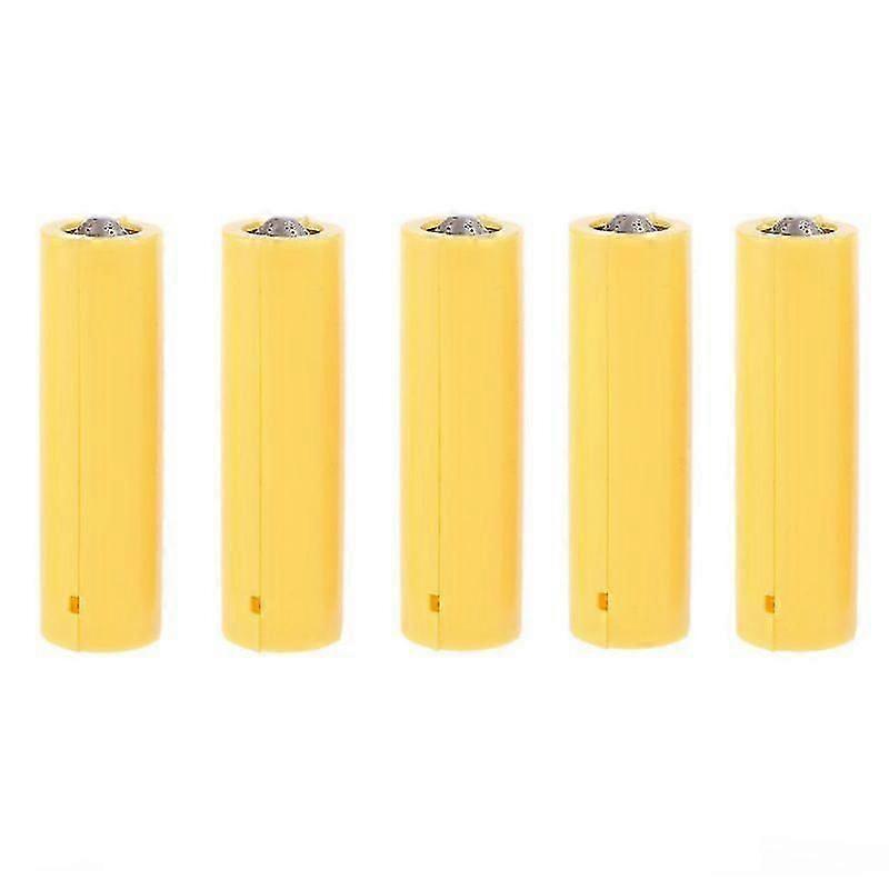 5Pcs AA AAA Size Dummy Fake Battery Setup Shell Placeholder Cylinder Conductor