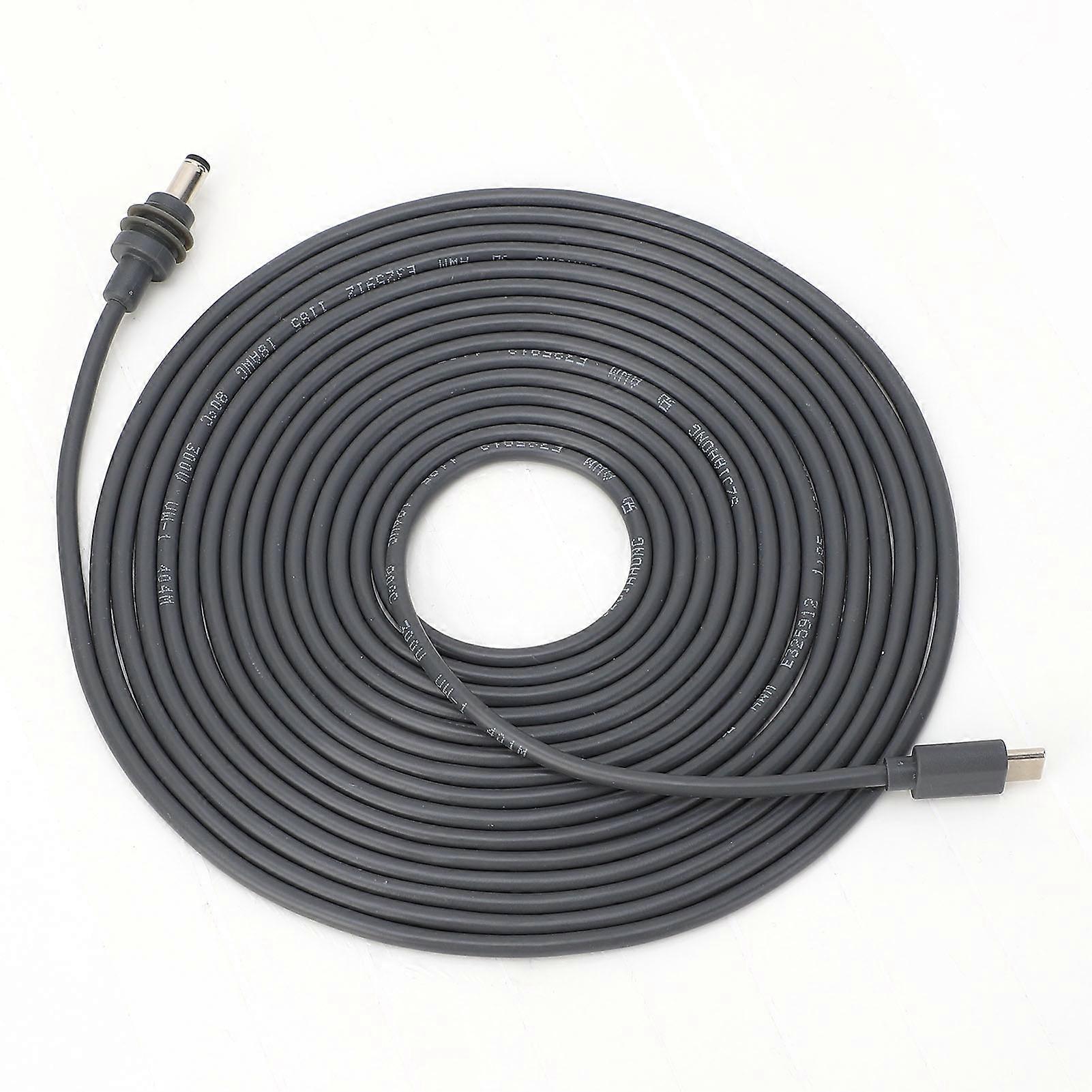USB C to DC Power Cable for Mini Dish Antenna 100W Type C Input to Water Proof Jack Charging Cord Fits 65W+ PD Source 7M 22.96FT