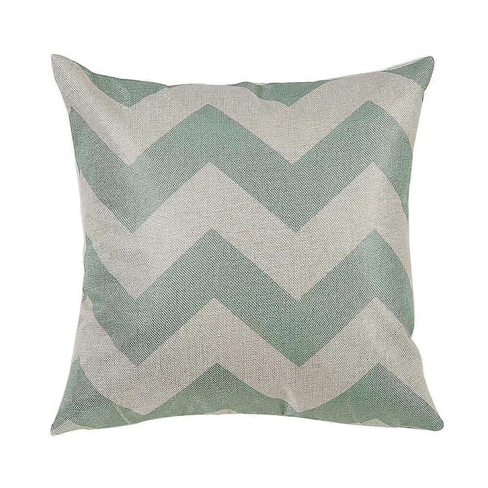 Linen Pillowcase for Car Home Sofa Decoration, Soft Fabric, 18x18 Inches, No Pillow Core Included