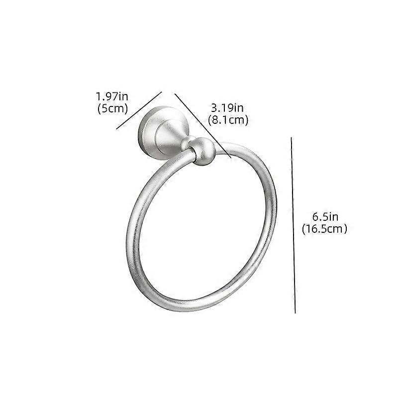 INF Handduksring, Väggmonterad Handdukshållare för Badrum