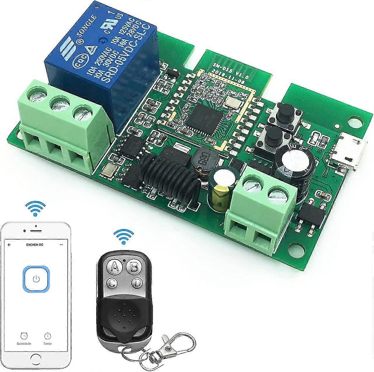 Channel ZigBee Smart Relay Switch 5-12V_Special Gift