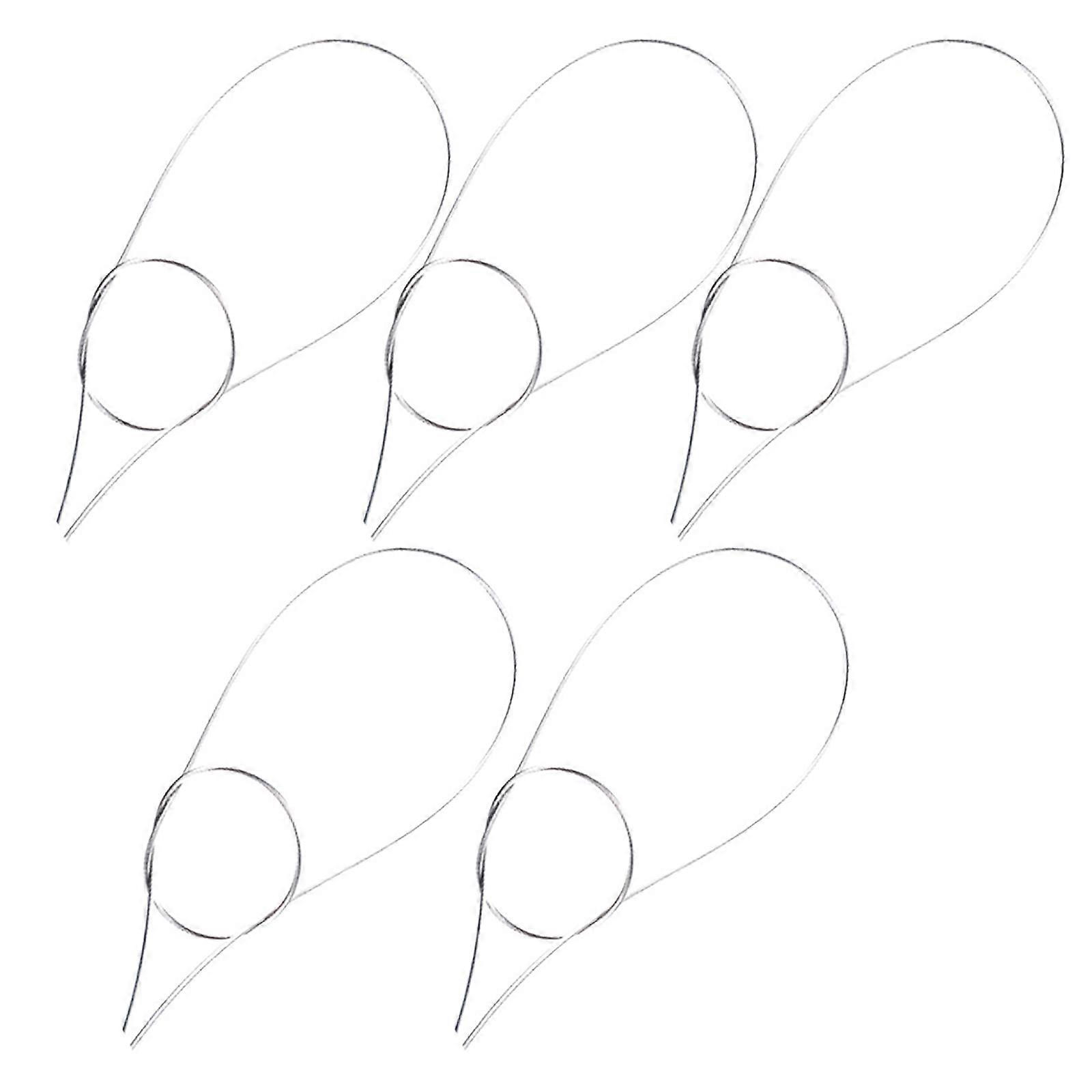 5 stk rustfritt stål sykkelbremsekabel terrengsykler bremseledninger skifter kabel sykler gir kabelledning enkel å bruke