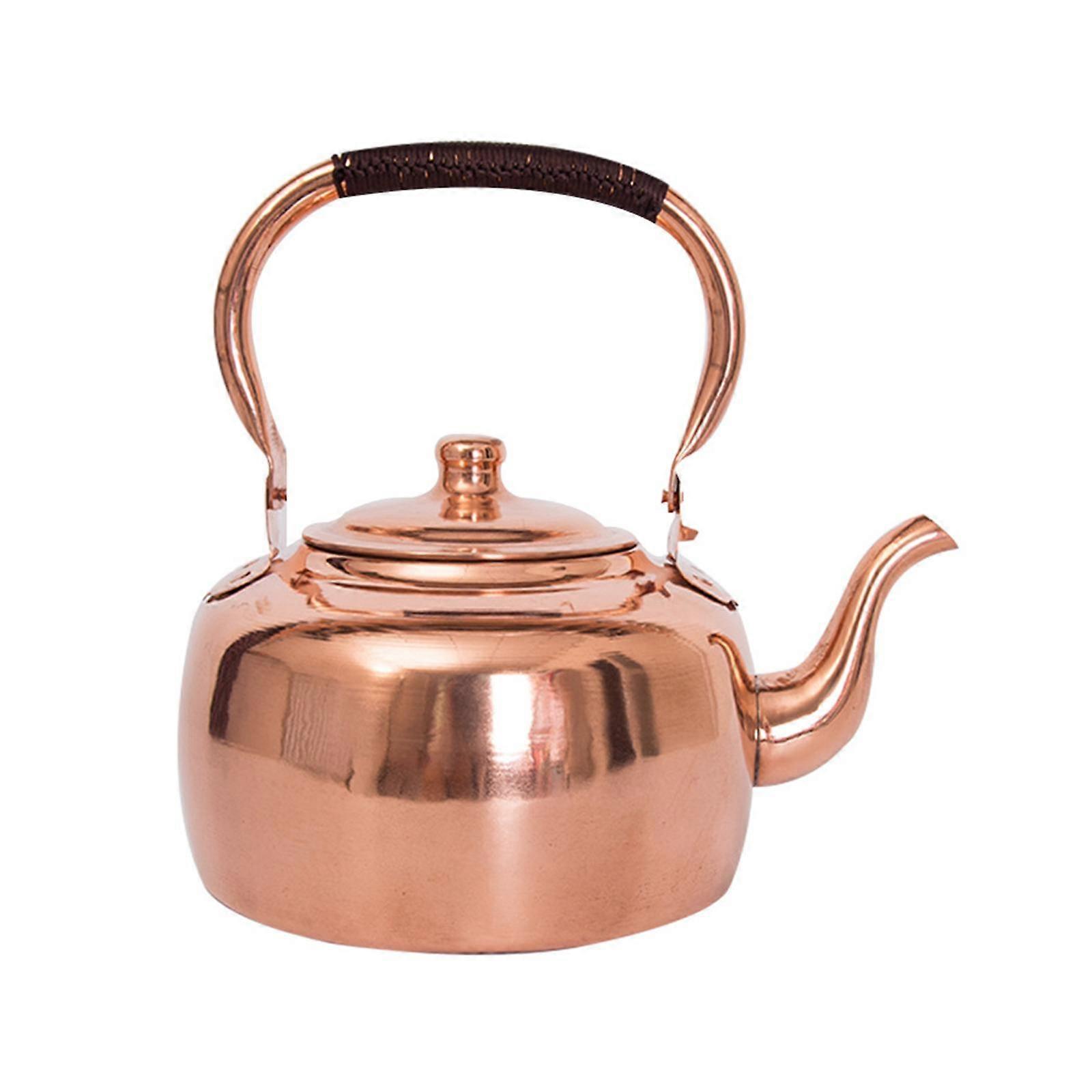 Te vannkoker Kung Fu tekanne med ergonomisk håndtak Retro induksjonskomfyr kaffe