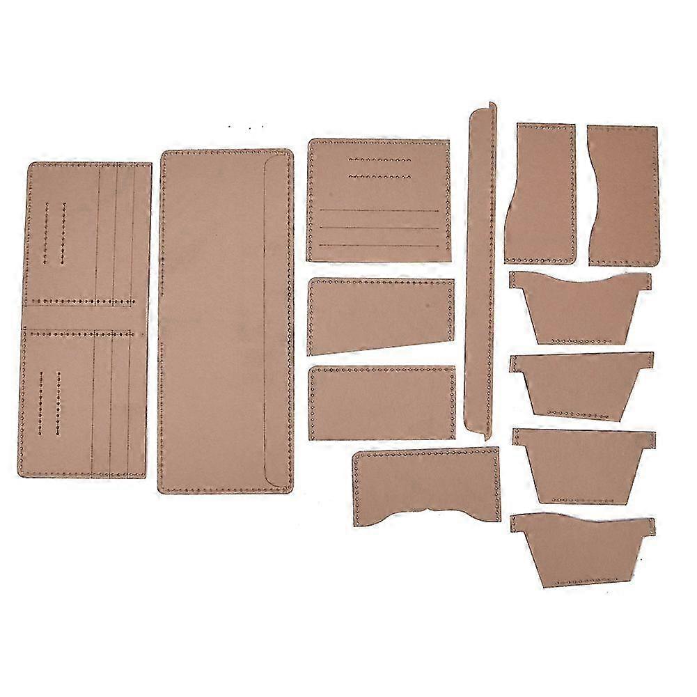 Wallet Pattern Template Transparent Acrylic Manual Leather Pattern Purse Template