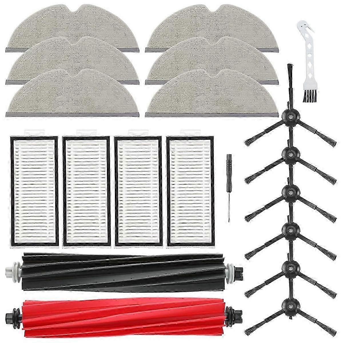 For Q5 Pro / Q5 Pro+ / Q8 Max / Q8 Max+ Robot Vacuum Cleaner Main Side Brush Hepa Filter Mop Cloth