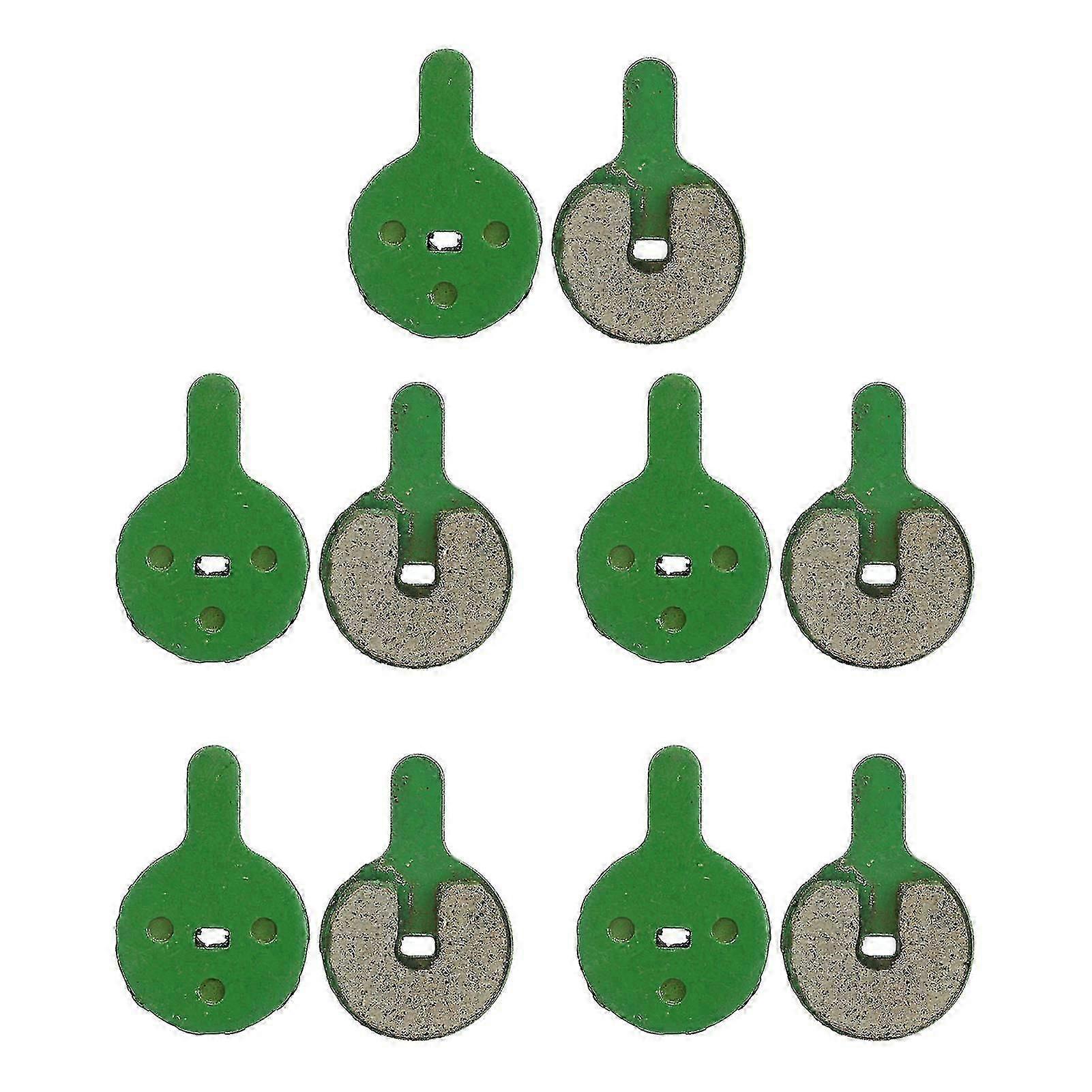 5 Pair Brake Pads Lightweight Low Noise Smooth Braking Colorfast Replacement for Kugoo G2 Pro Electric Scooter-KLT