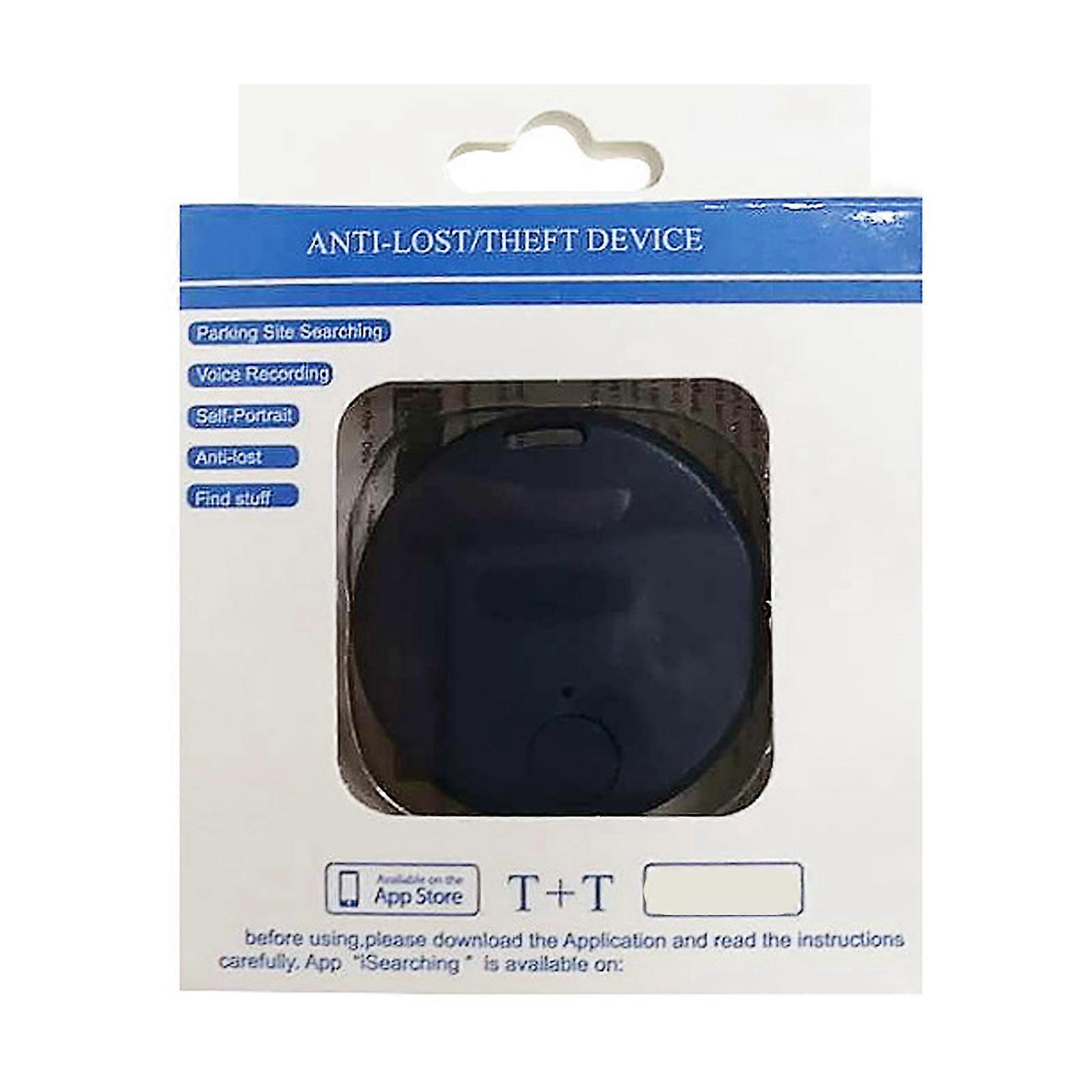 Round Bluetooth Anti Lose Device Mobile Key Tracking Smart Bluetooth 5.2 Anti Lose Device