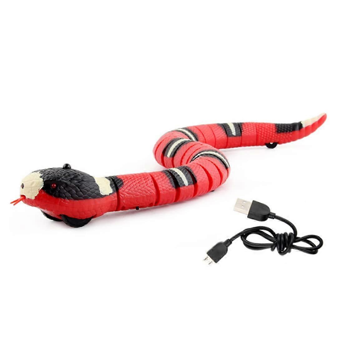 Realistic Simulation Smart Sensing Snake Toy for Kids – Interactive Flexible Design, Battery Operated, Safe Material