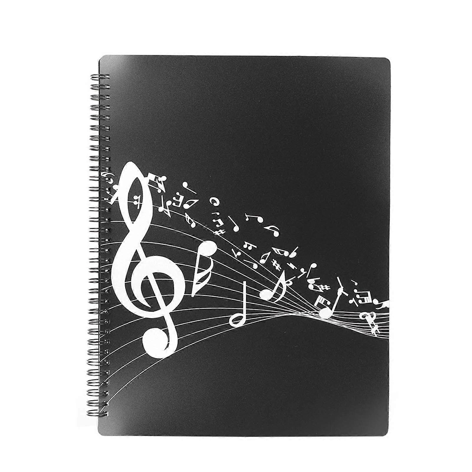 Music theme document folder A4 size, waterproof