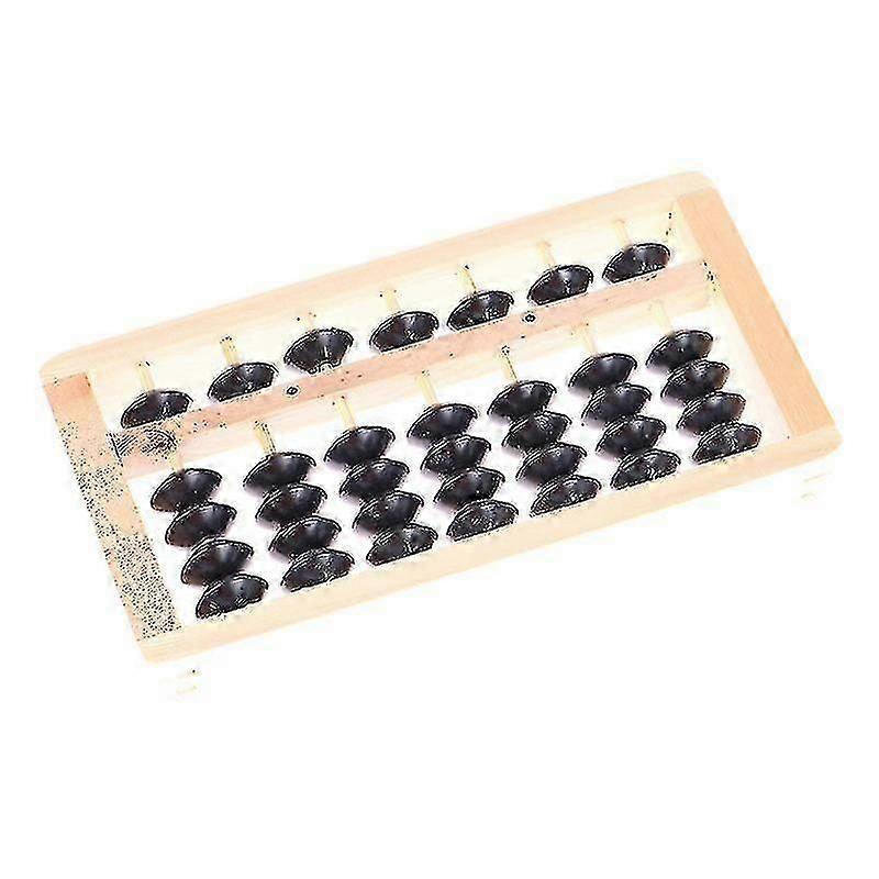 7-file wooden abacus mathematical aid Ancient
