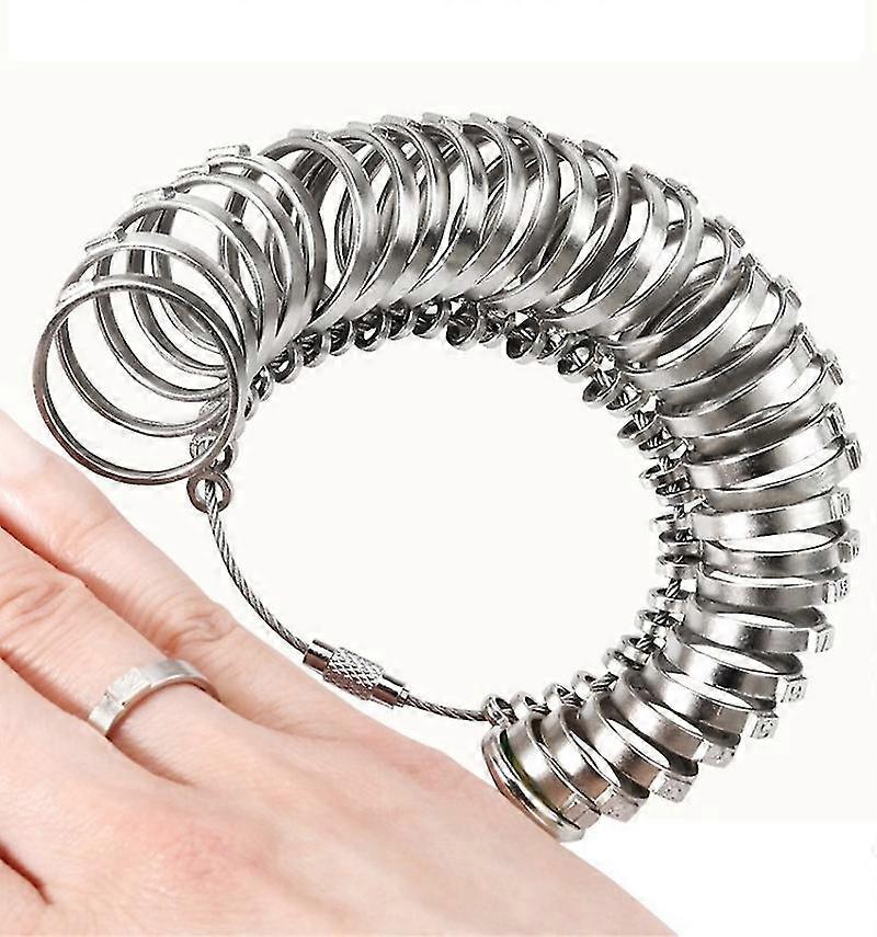Stainless Steel Ring with 33 Sizes
