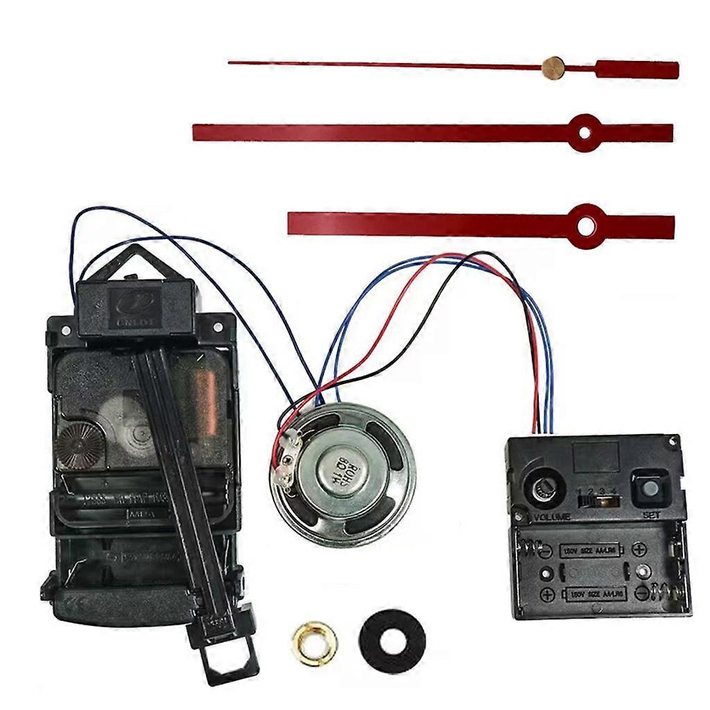 Quartz Pendulum Trigger Clock Movement with Music Box Speaker Clock DIY Part