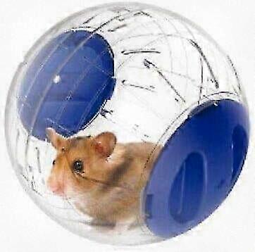 Mini Silent Exercise Running Ball 4.72 Inch Clear Pet Activity Toy for Hamsters and Small Dogs