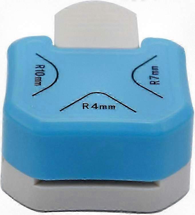 3-in-1 Paper Corner Rounder Punch (4mm/7mm/10mm) for Crafting, Envelopes, Laminates & DIY Photo Cutting
