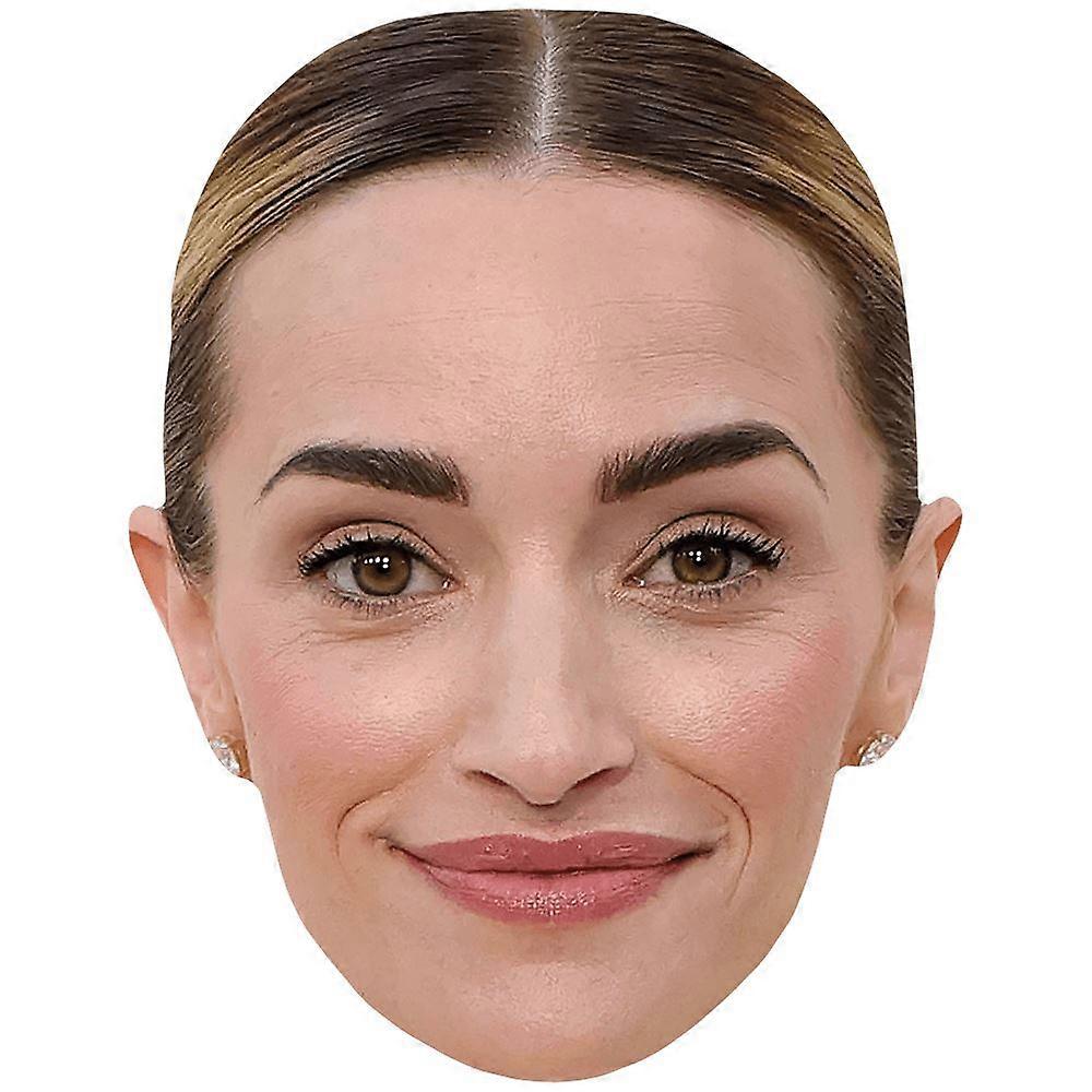 Brianne Howey (Makeup) Big Head. Larger than life mask.