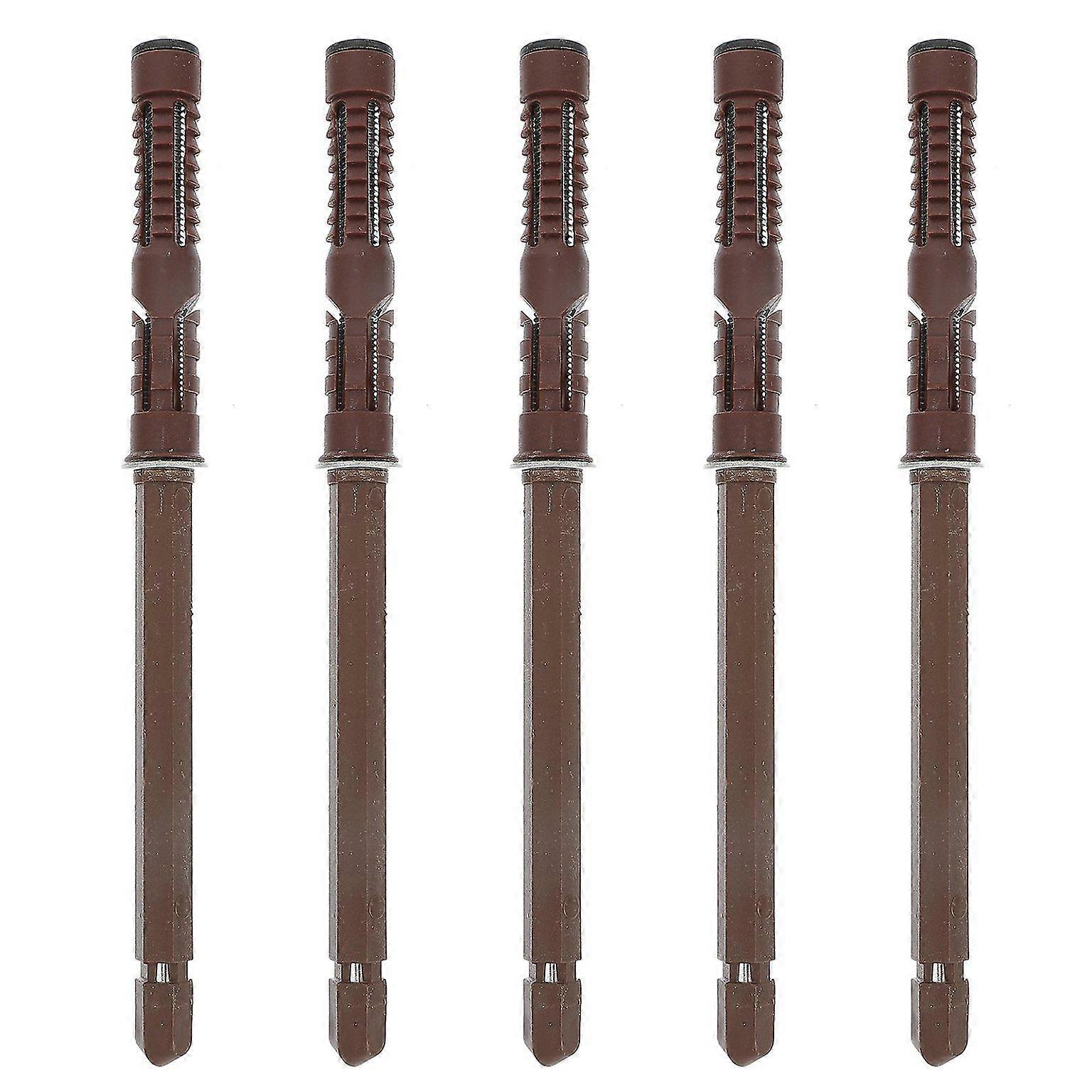 5pcs Iron Floating Shelf Brackets - Durable Wall Mounted Storage Rack for Home & Office - Stylish & Secure