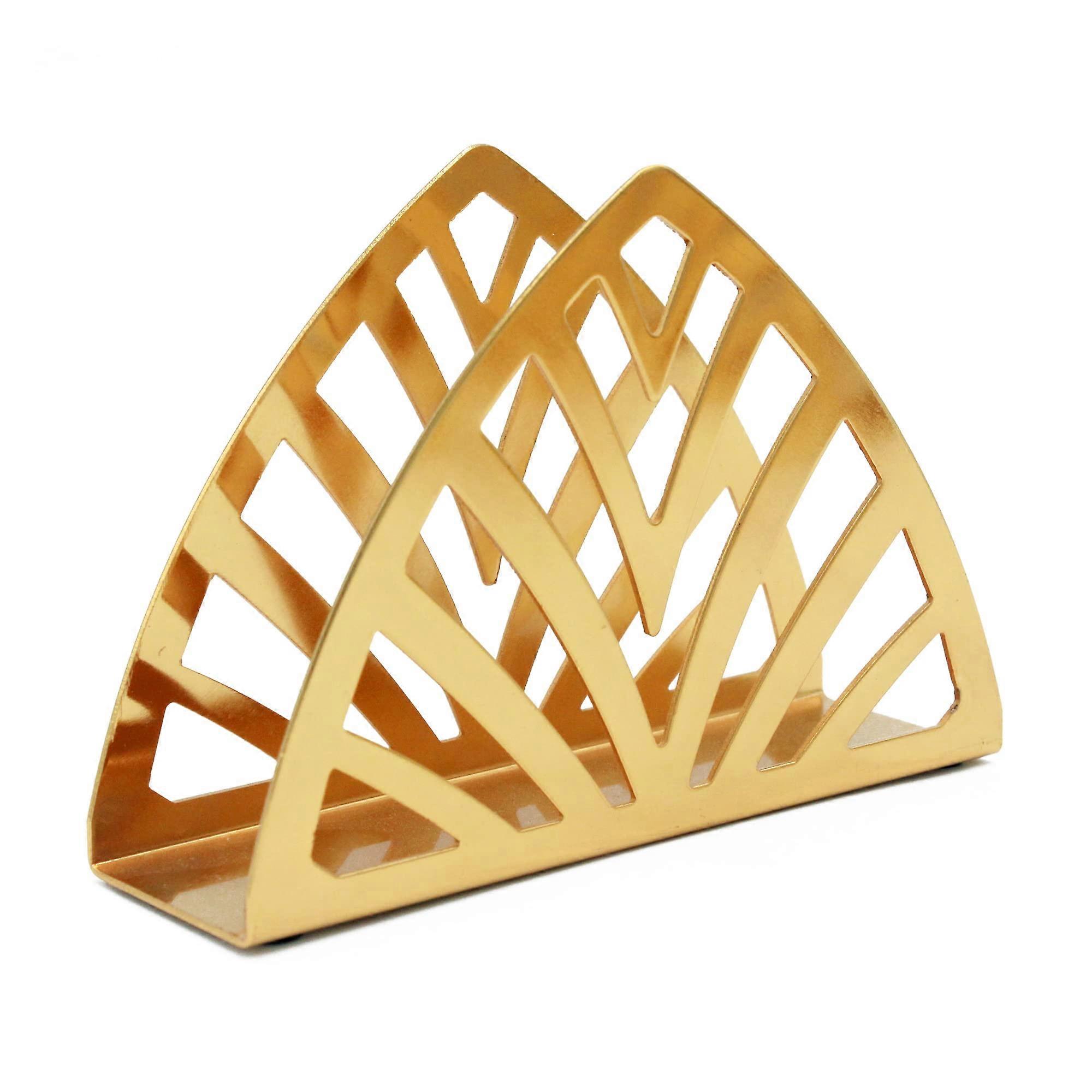 Napkin Editor for Gold Metal Napkin, Kitchen and Picnic - 5.1 Small GX 3.5 YX 1.5 D (triangle)