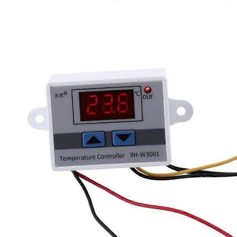 12V Digital High Precision Digital Thermostat Control Temperature Controller Switch with Probe-CHE