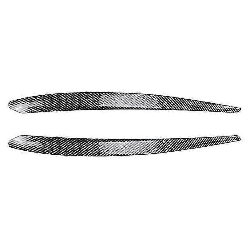 Carbon Fiber Pattern Eyebrow Headlight Lid for Skoda Superb B8 16-18