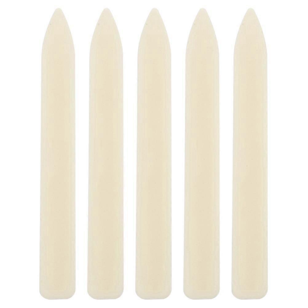 5pcs Plastic Bone Folder Tool Letter Opener Paper Creaser Paper Craft Tool Paper Folding Tool