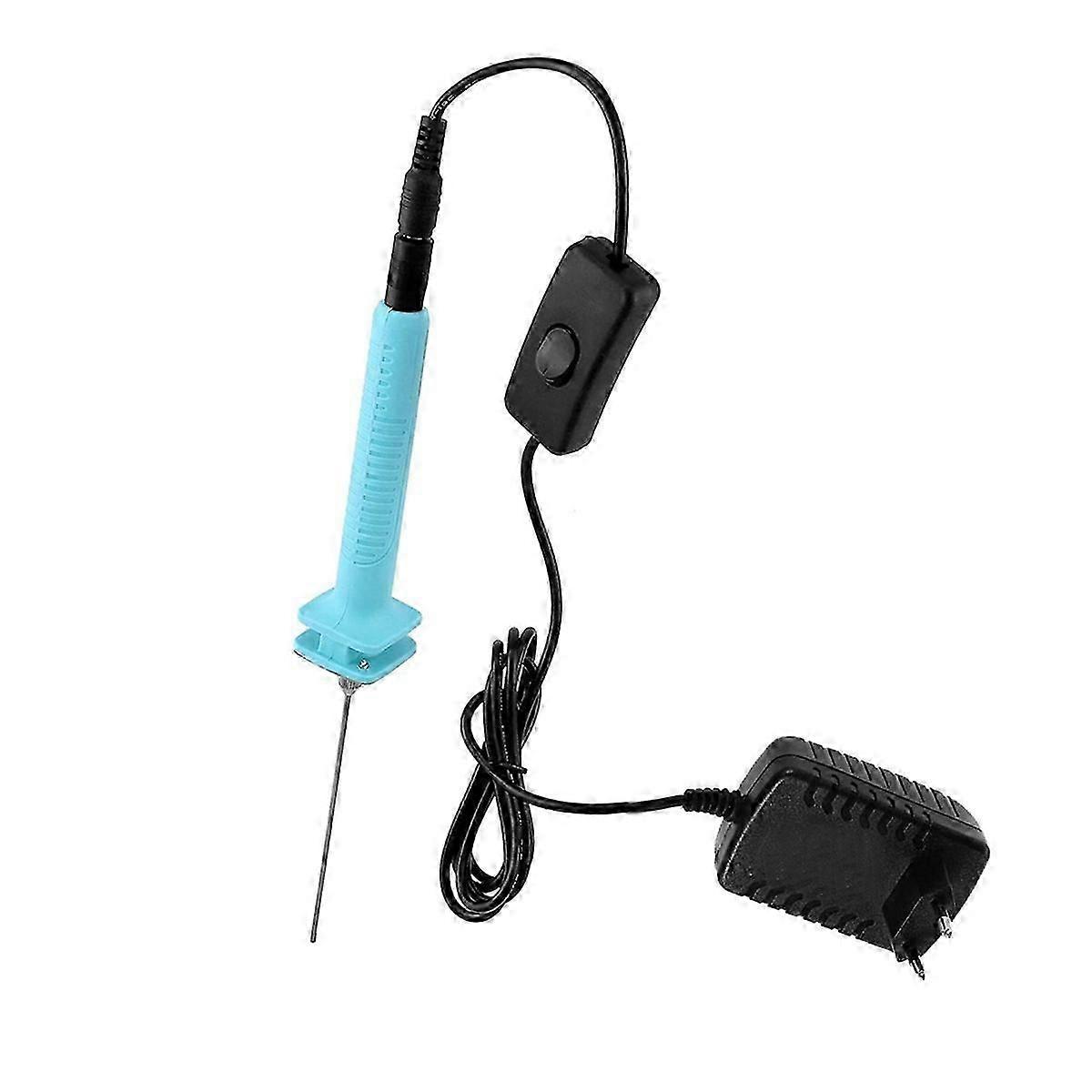 قاطع رغوة الأسلاك الساخنة الكهربائي - قطع دقيق 4 بوصة ، تسخين سريع ، مقبض مريح قابس الاتحاد الأوروبي