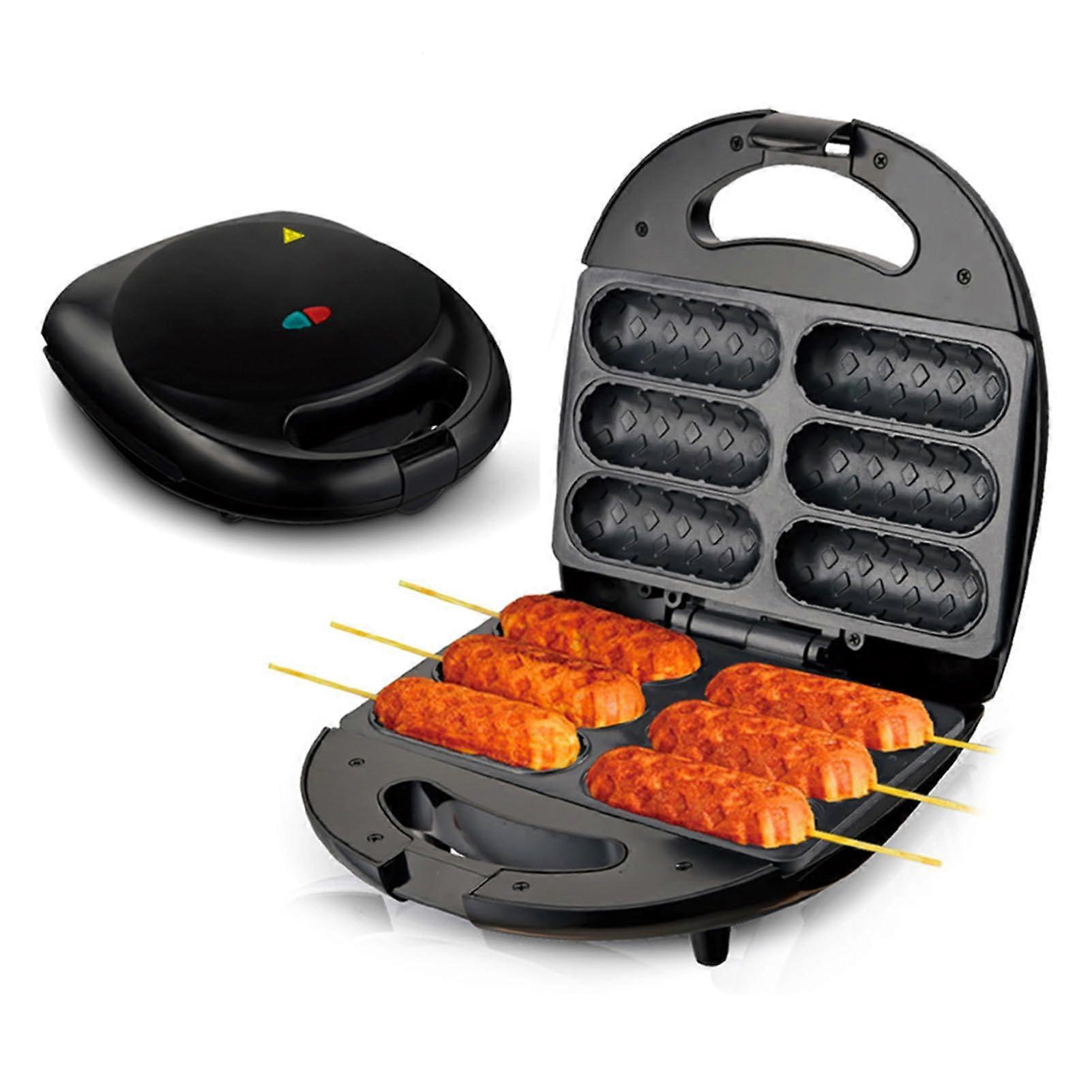Breakfast Machine, 750W Hot Dogs Maker Electric Baking Machine Multipurpose Pancakes Maker