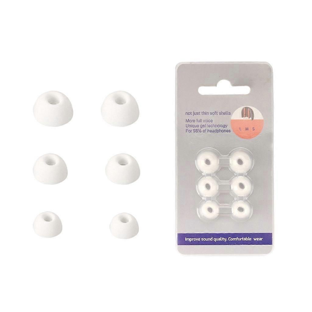 נרתיק אוזניות סיליקון לשום אוזן (2) (1) כיסוי כובע כרית אוזניים נגד אבודים