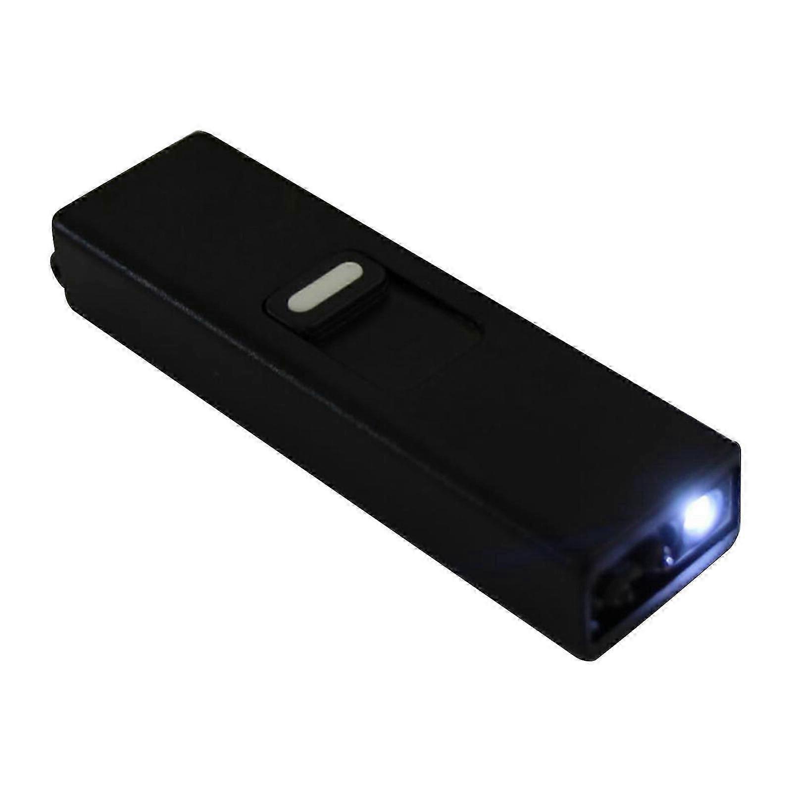 Windproof Lighting Function Electronic Usb Charging Self-protection Miniature Flashlight