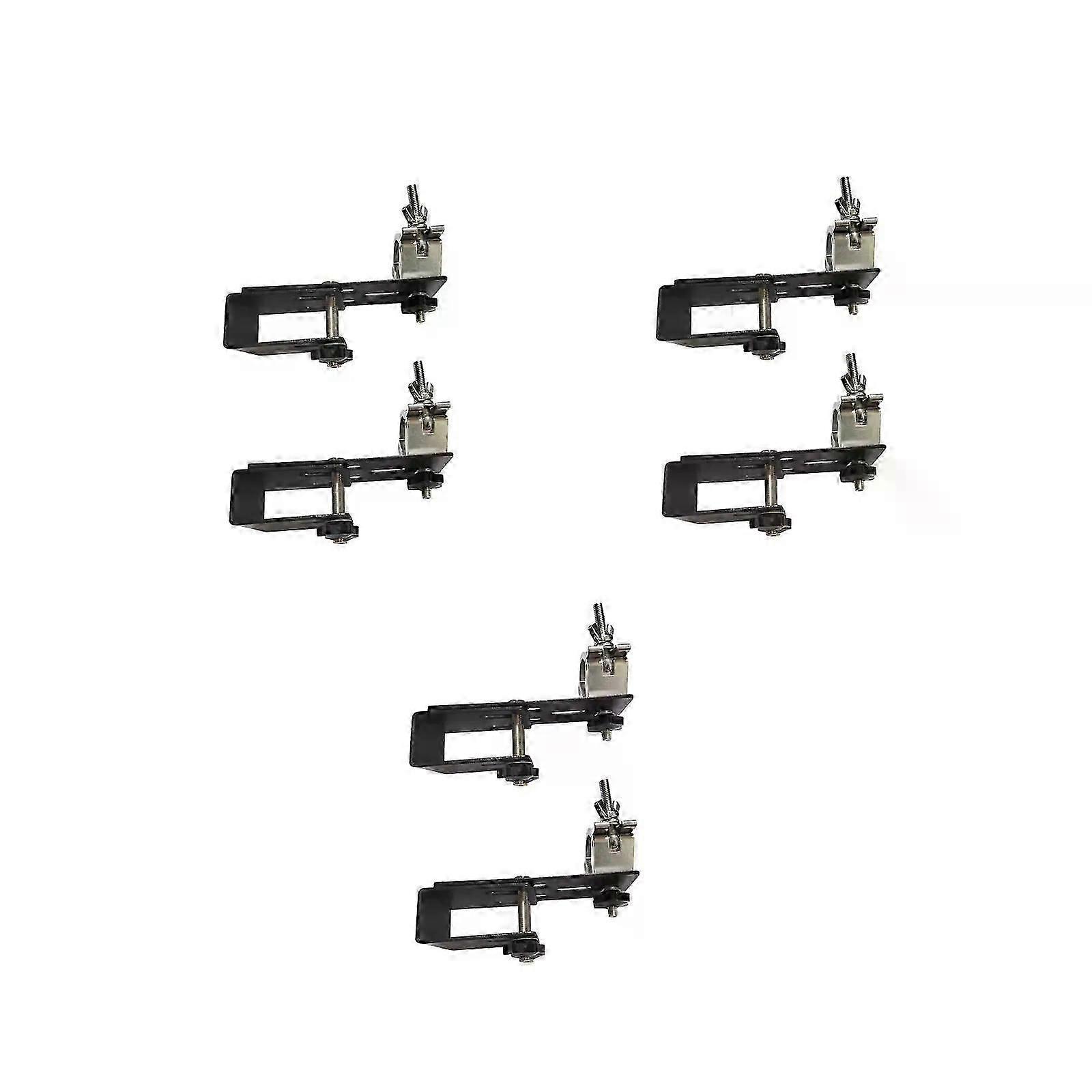 2 Pieces Car Tent Crossbar Bracket Easily Install Automotive Accessories Wear Resistant Premium Multipurpose Fixing Clamp
