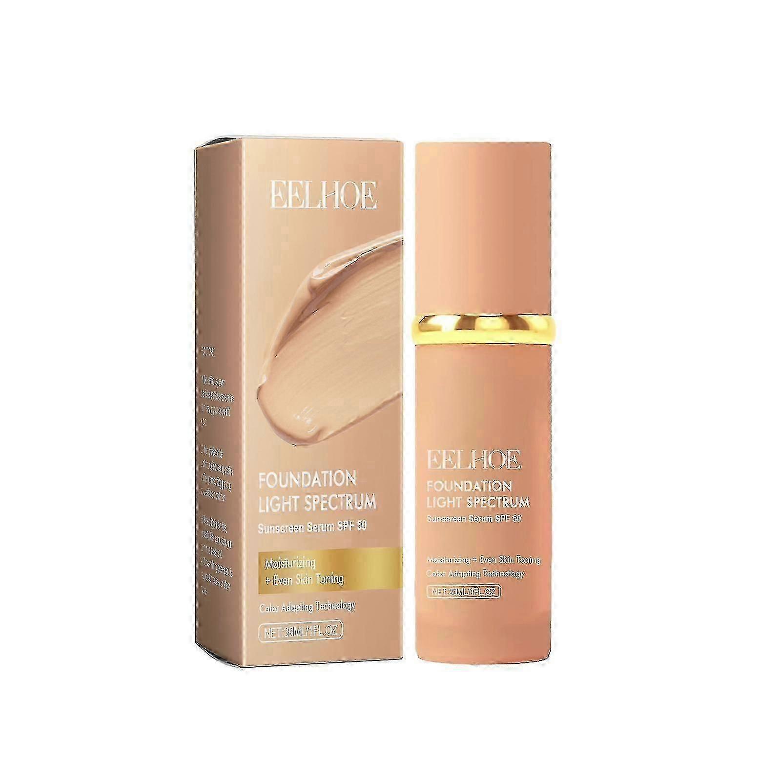 Concealer Warm Change Liquid Foundation Concealer Moisturizing Liquid Foundation For Youthful Radiance Without False White Moisture