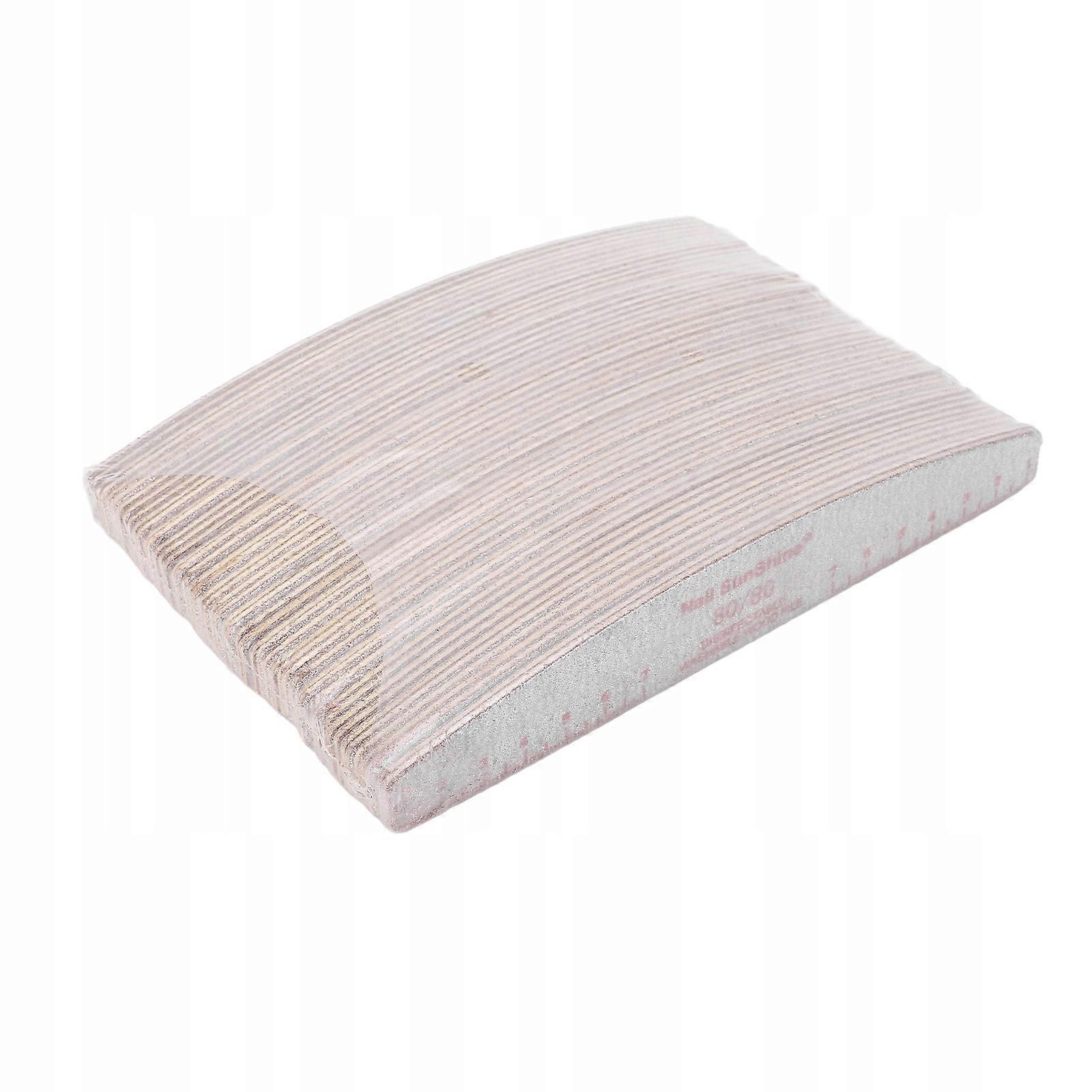 50x ゼブラ ハーフムーン ネイルヤスリ 80/80